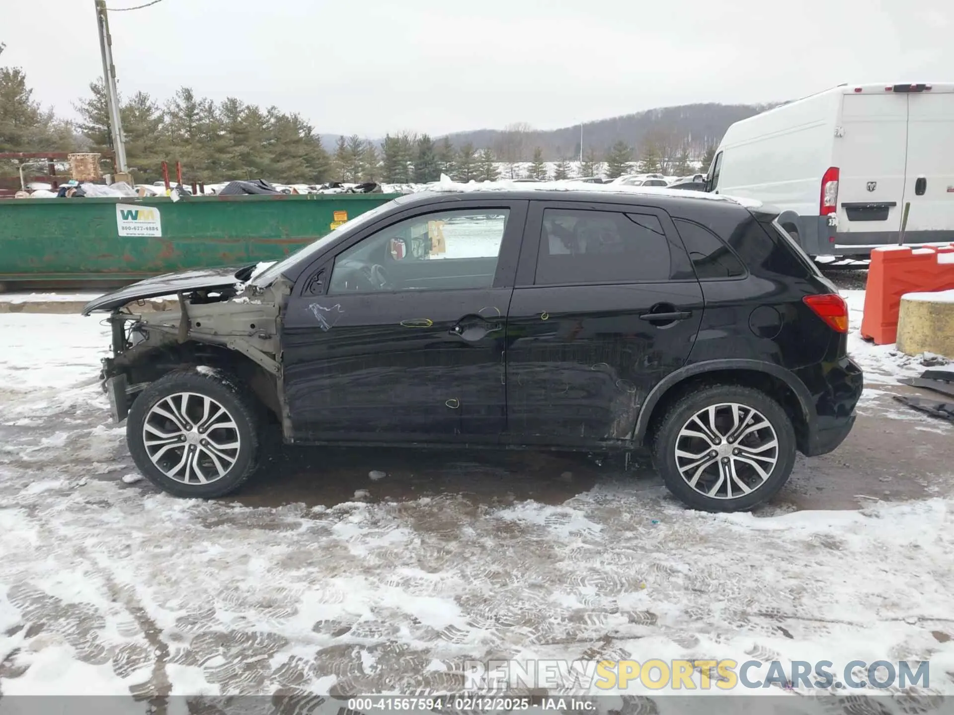 15 Photograph of a damaged car JA4AR3AUXKU005063 MITSUBISHI OUTLANDER SPORT 2019