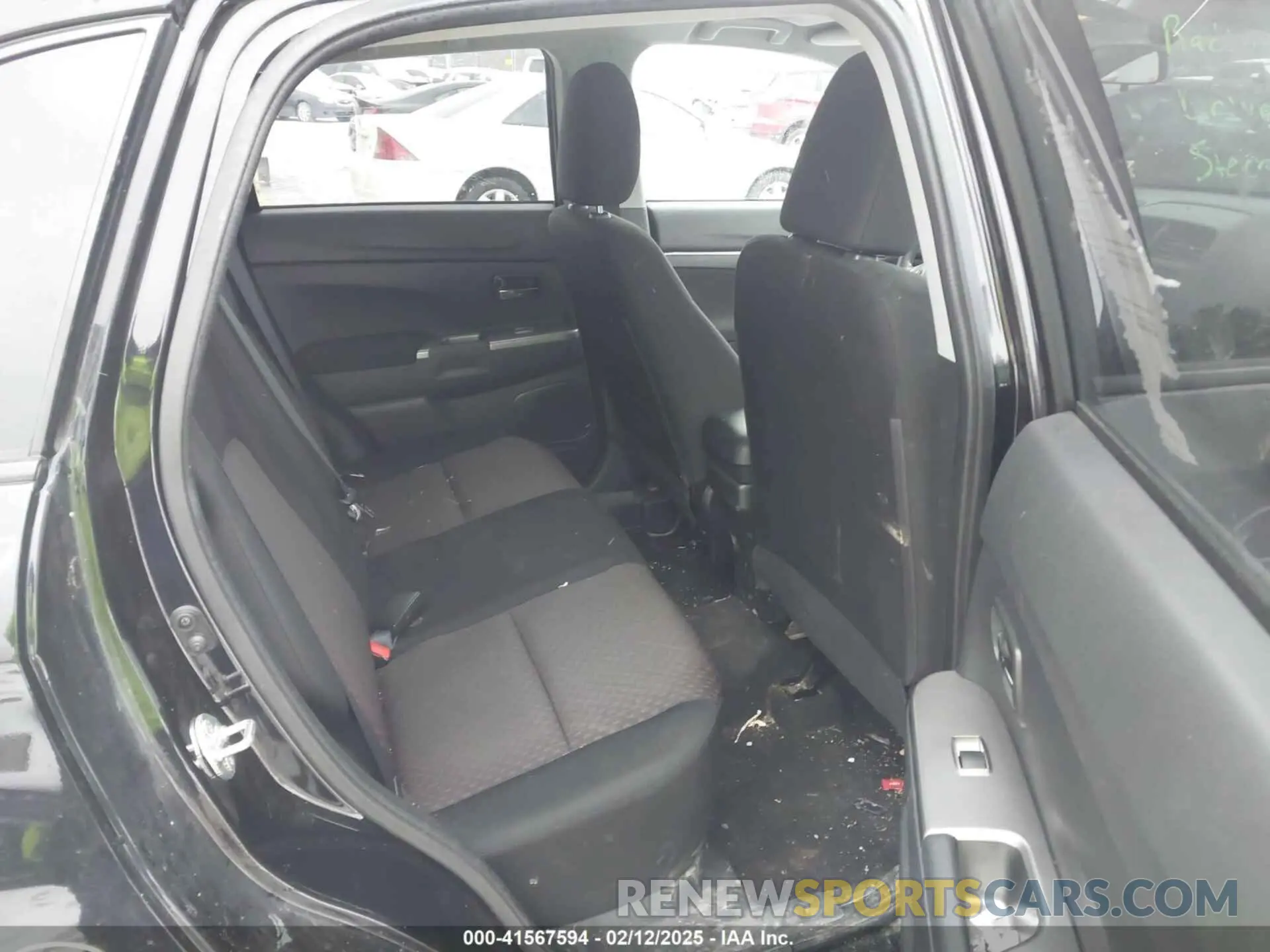 8 Photograph of a damaged car JA4AR3AUXKU005063 MITSUBISHI OUTLANDER SPORT 2019