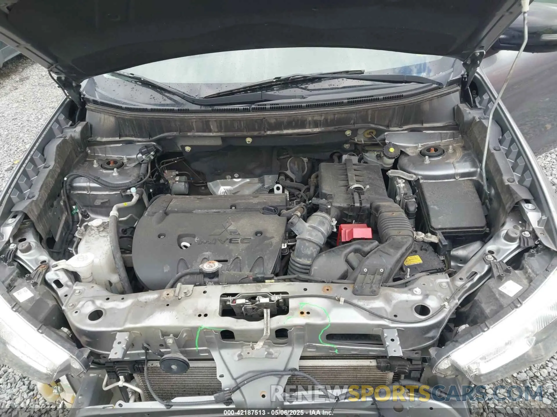 10 Photograph of a damaged car JA4AR3AUXKU023773 MITSUBISHI OUTLANDER SPORT 2019