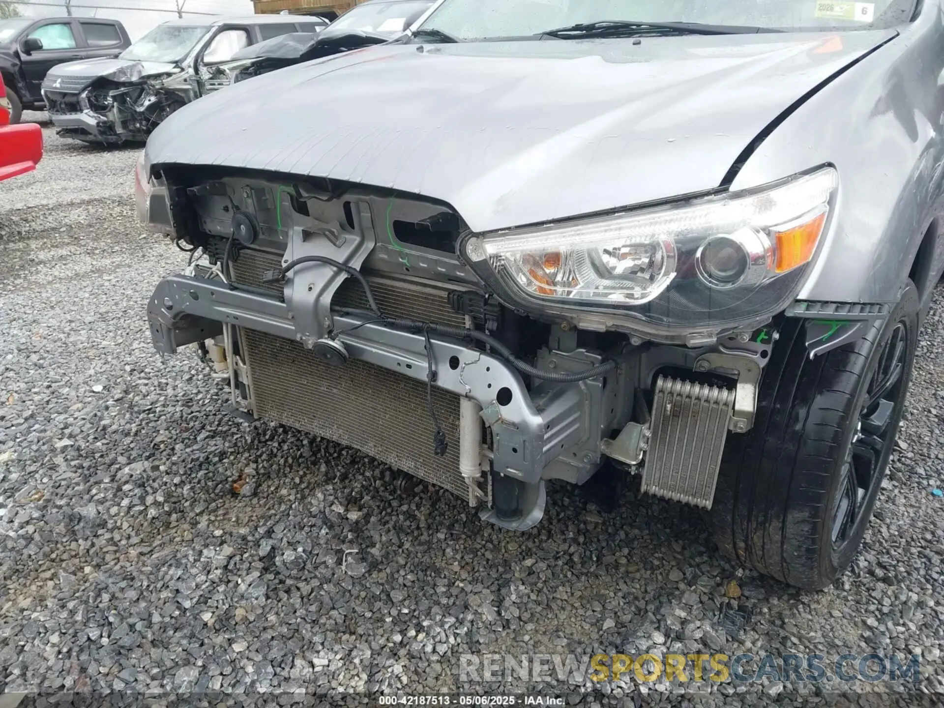 6 Photograph of a damaged car JA4AR3AUXKU023773 MITSUBISHI OUTLANDER SPORT 2019