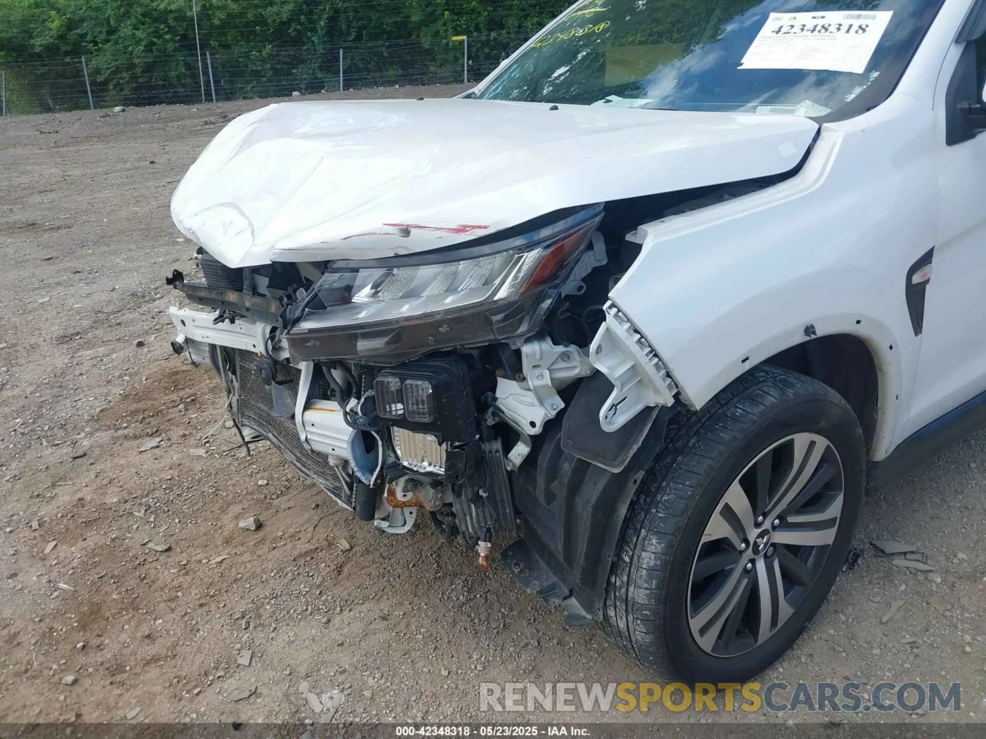 17 Photograph of a damaged car JA4AP3AU0LU010456 MITSUBISHI OUTLANDER SPORT 2020
