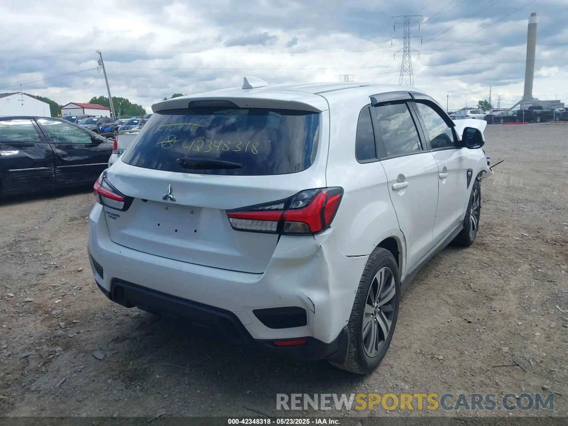 4 Photograph of a damaged car JA4AP3AU0LU010456 MITSUBISHI OUTLANDER SPORT 2020