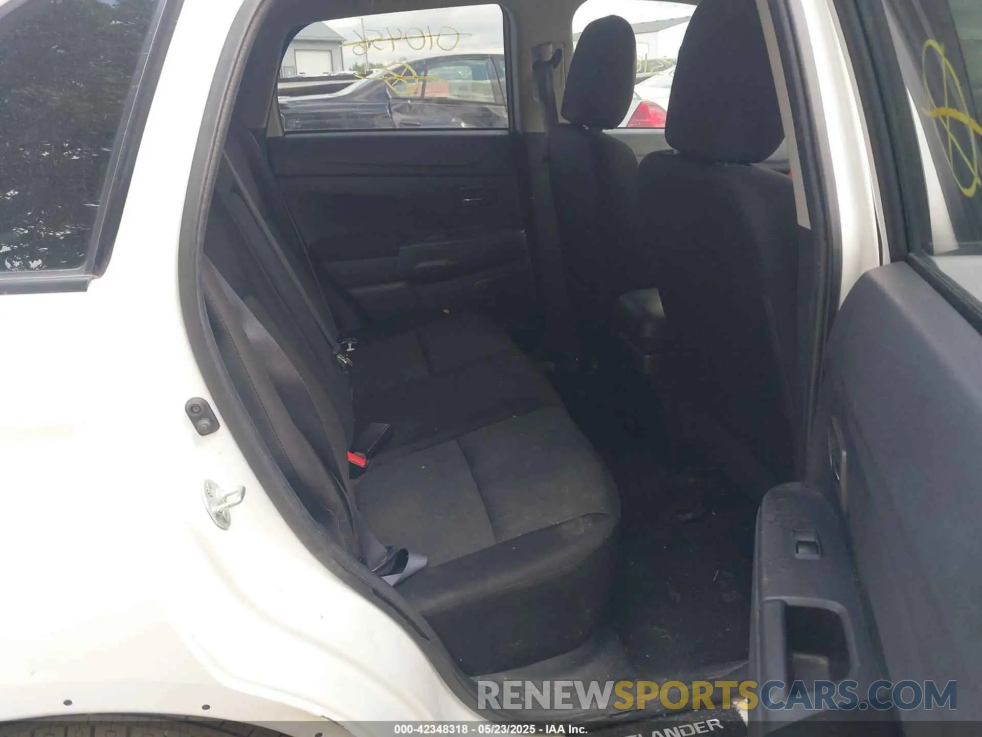 8 Photograph of a damaged car JA4AP3AU0LU010456 MITSUBISHI OUTLANDER SPORT 2020