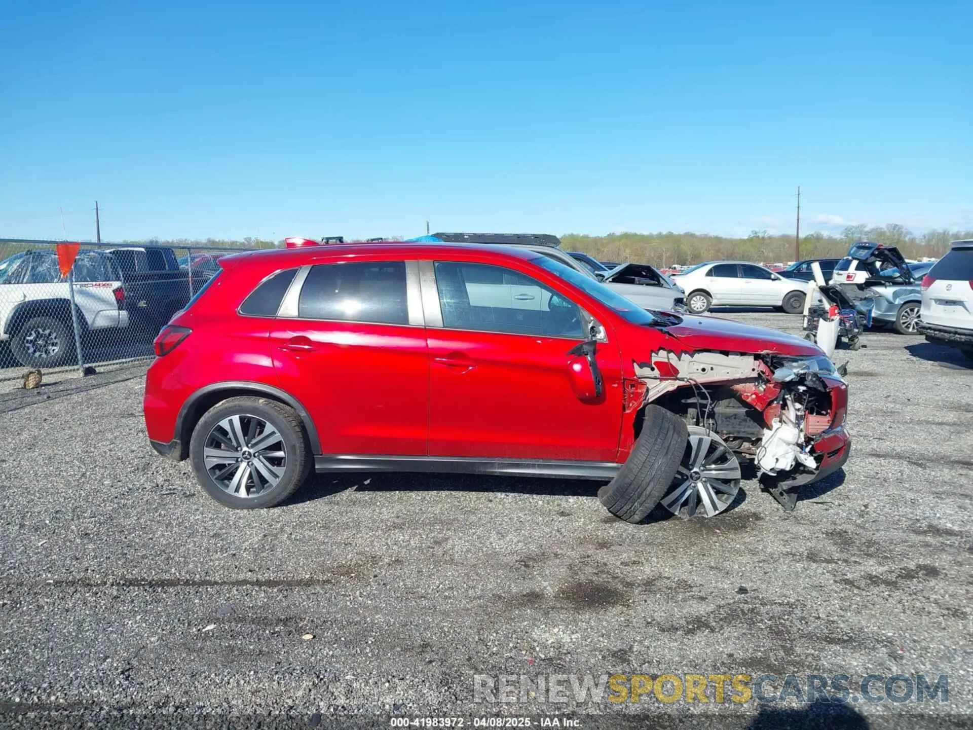 13 Photograph of a damaged car JA4AP3AU0LU016550 MITSUBISHI OUTLANDER SPORT 2020