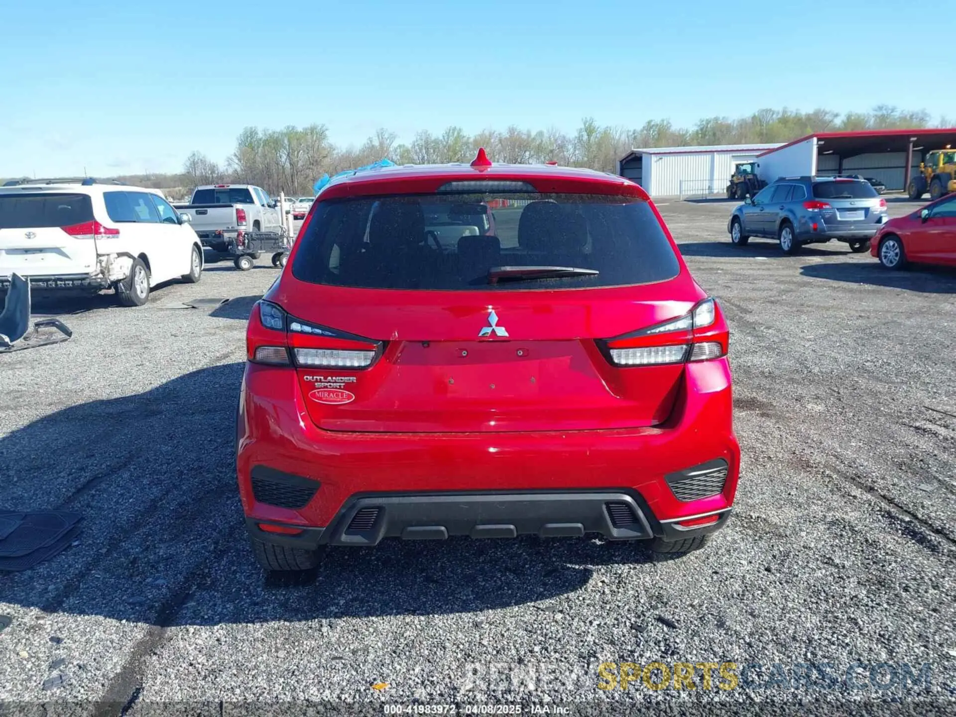 16 Photograph of a damaged car JA4AP3AU0LU016550 MITSUBISHI OUTLANDER SPORT 2020