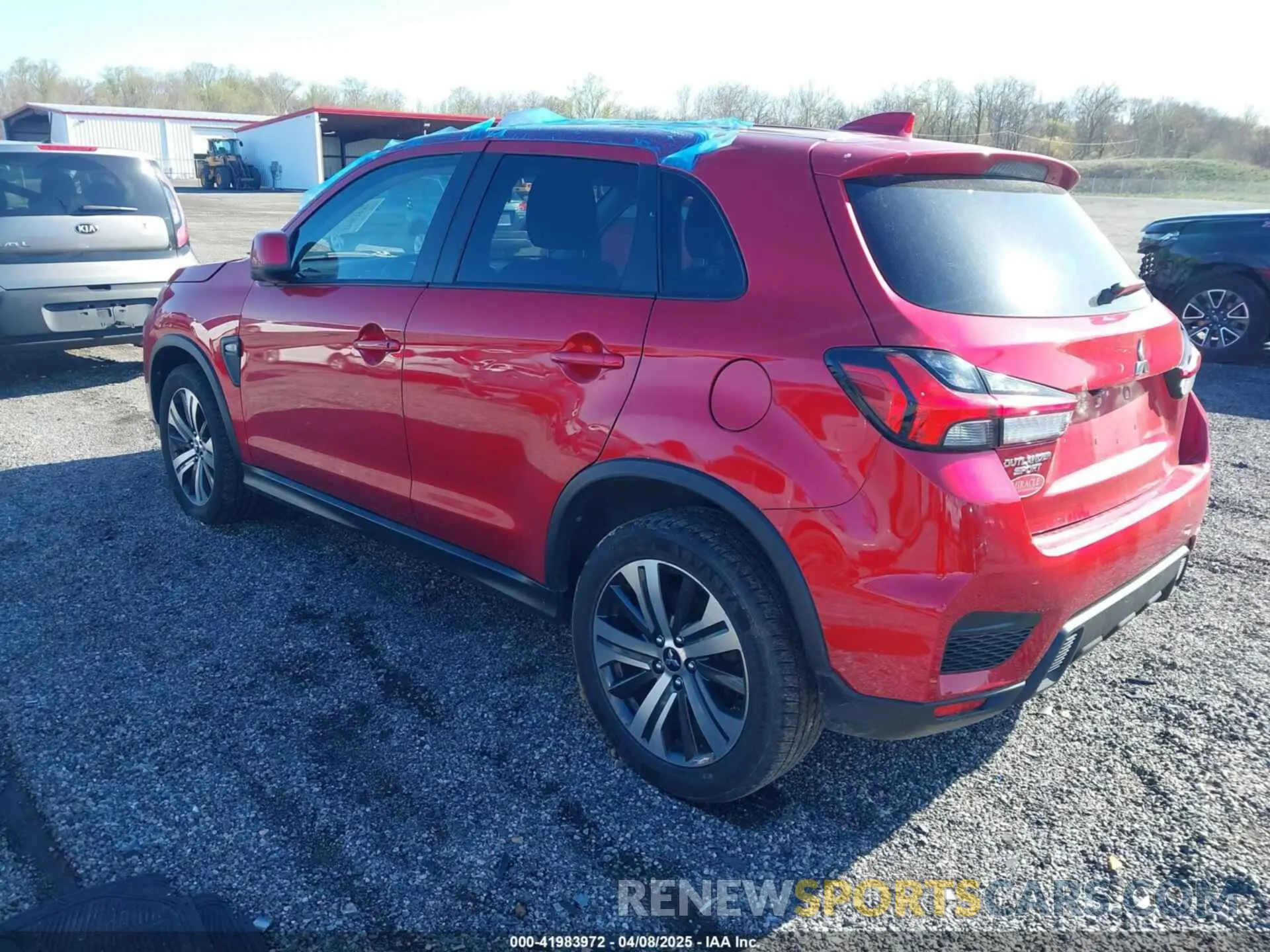 3 Photograph of a damaged car JA4AP3AU0LU016550 MITSUBISHI OUTLANDER SPORT 2020