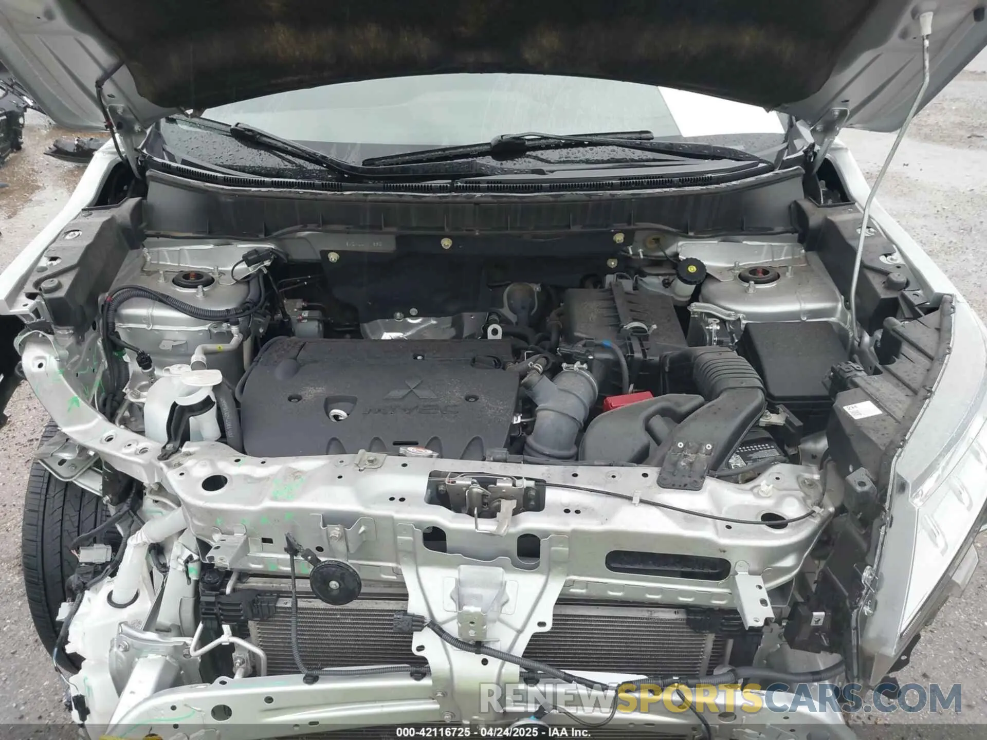10 Photograph of a damaged car JA4AP3AU3LU001332 MITSUBISHI OUTLANDER SPORT 2020