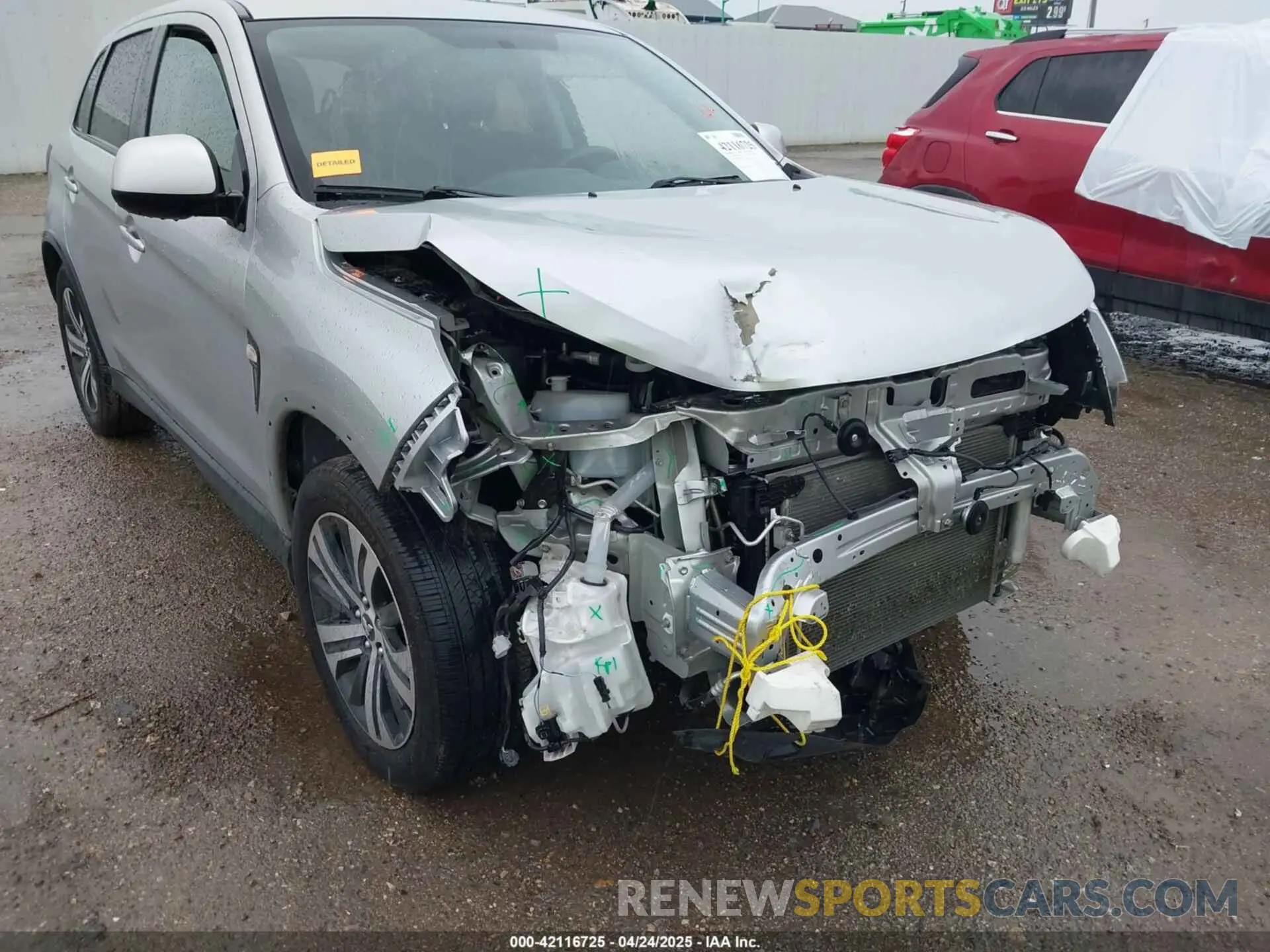 6 Photograph of a damaged car JA4AP3AU3LU001332 MITSUBISHI OUTLANDER SPORT 2020