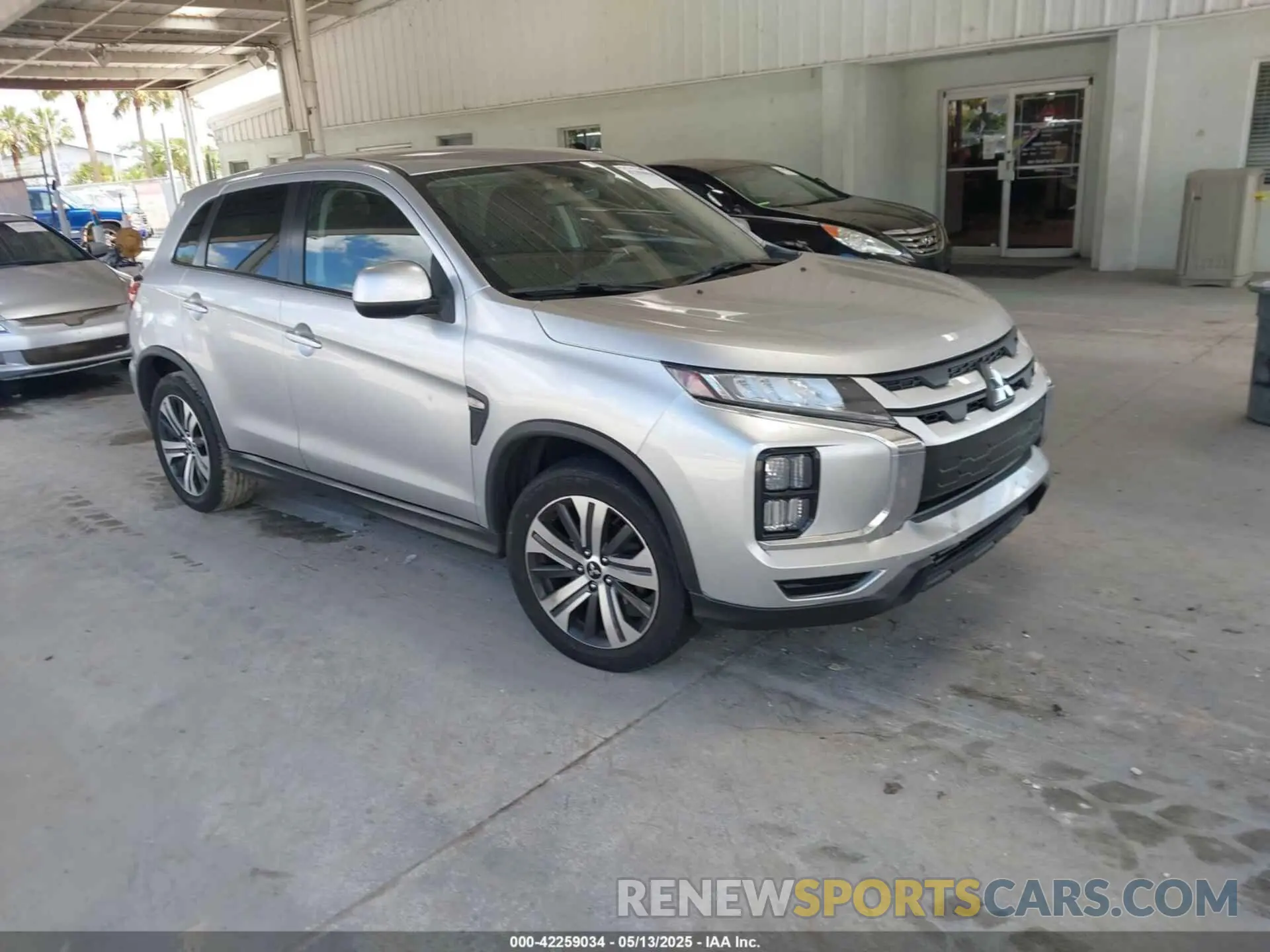 1 Photograph of a damaged car JA4AP3AU5LU017645 MITSUBISHI OUTLANDER SPORT 2020