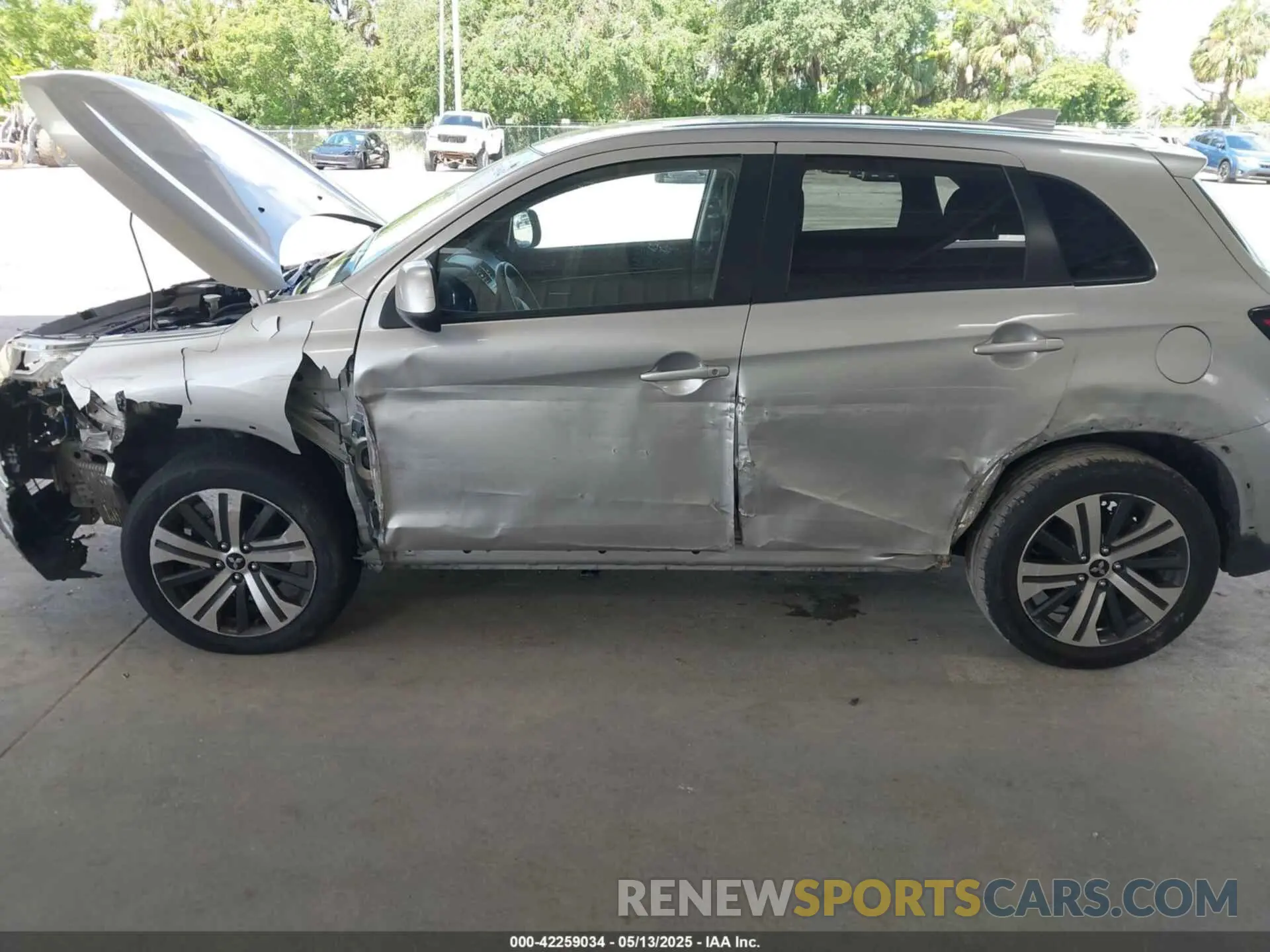 6 Photograph of a damaged car JA4AP3AU5LU017645 MITSUBISHI OUTLANDER SPORT 2020