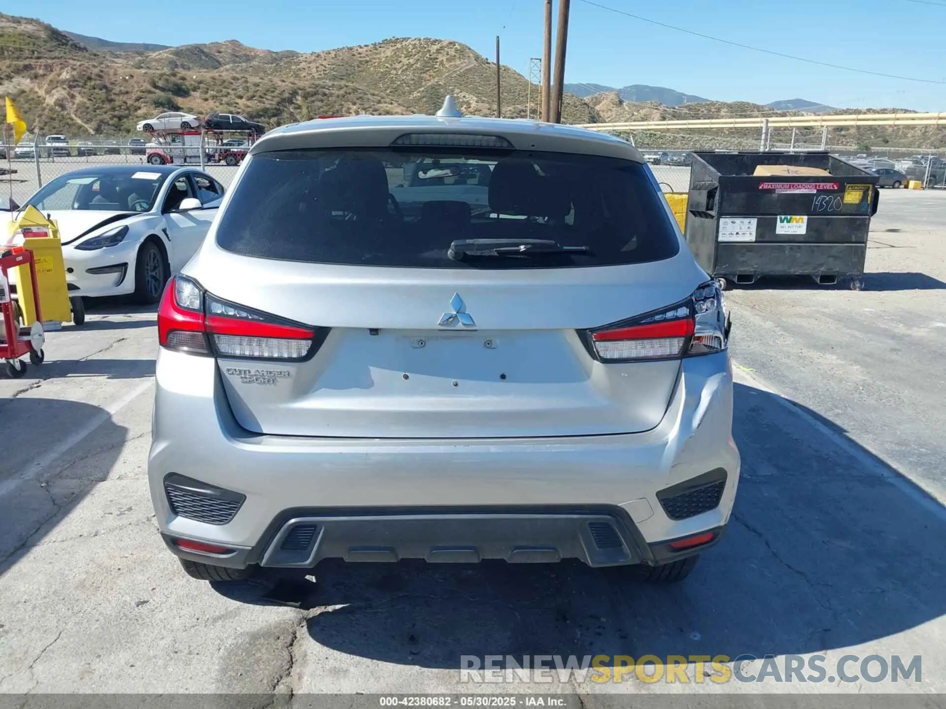 16 Photograph of a damaged car JA4AP3AU6LU010350 MITSUBISHI OUTLANDER SPORT 2020
