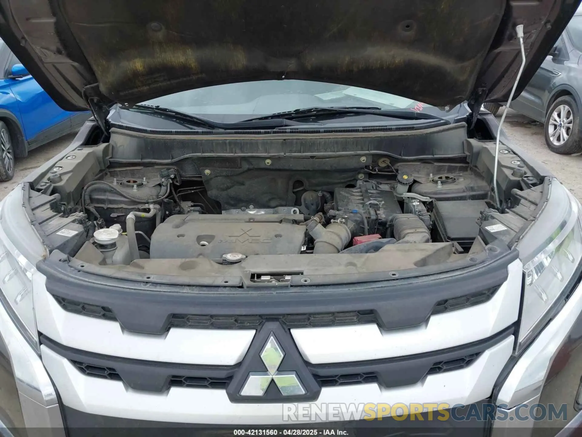 10 Photograph of a damaged car JA4AP3AU6LU015905 MITSUBISHI OUTLANDER SPORT 2020