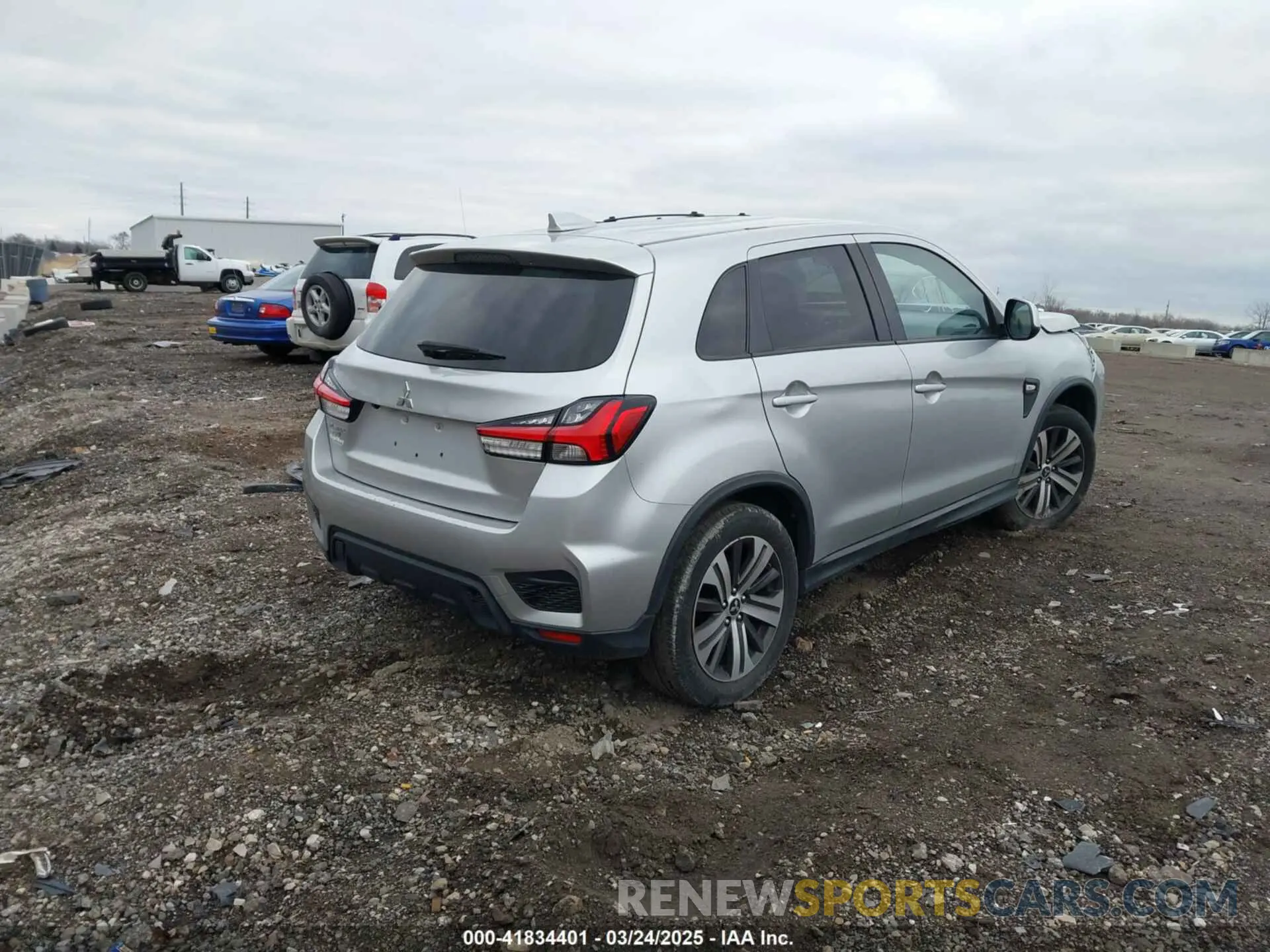 4 Photograph of a damaged car JA4AP3AU6LU017511 MITSUBISHI OUTLANDER SPORT 2020