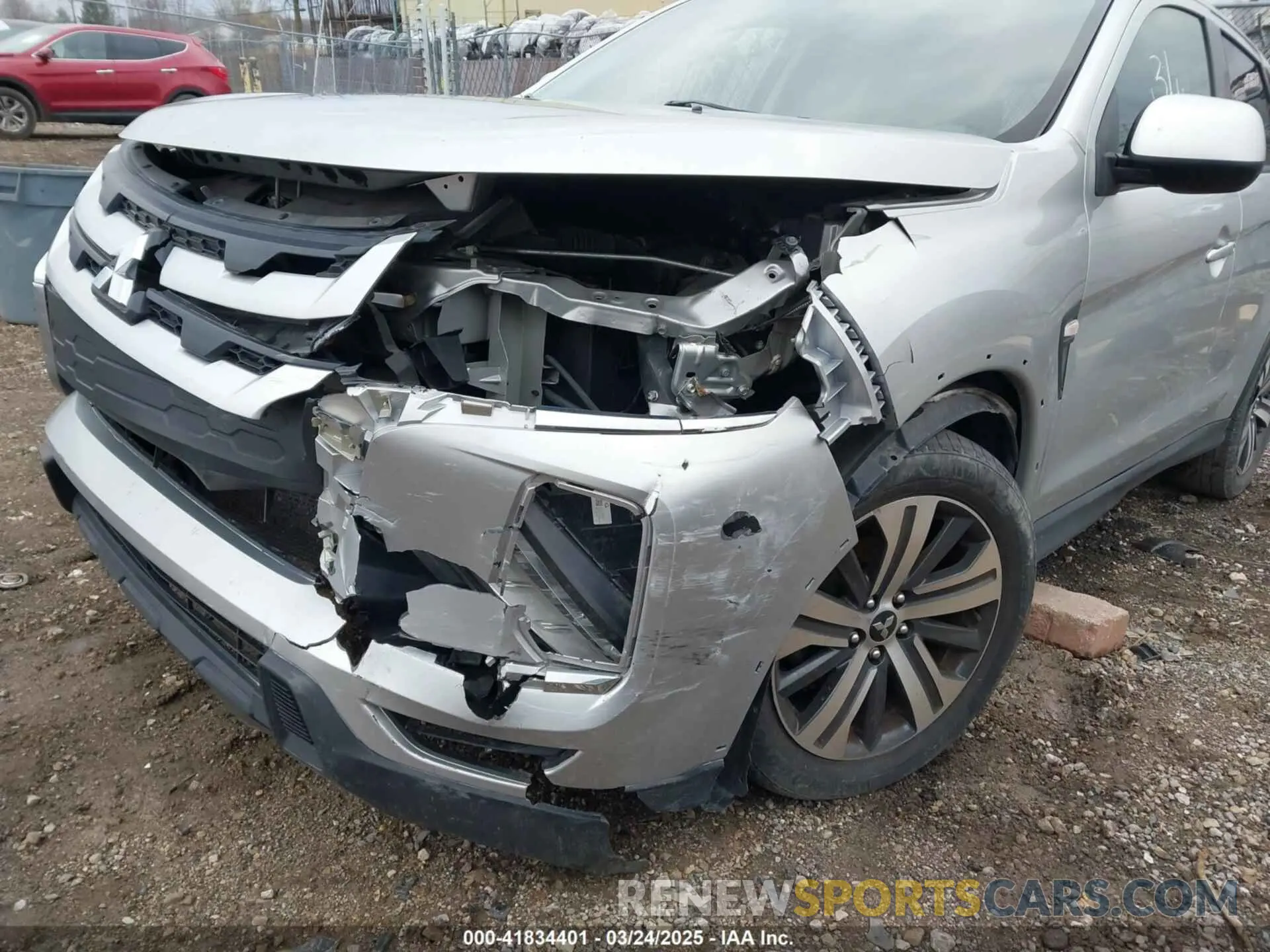 6 Photograph of a damaged car JA4AP3AU6LU017511 MITSUBISHI OUTLANDER SPORT 2020