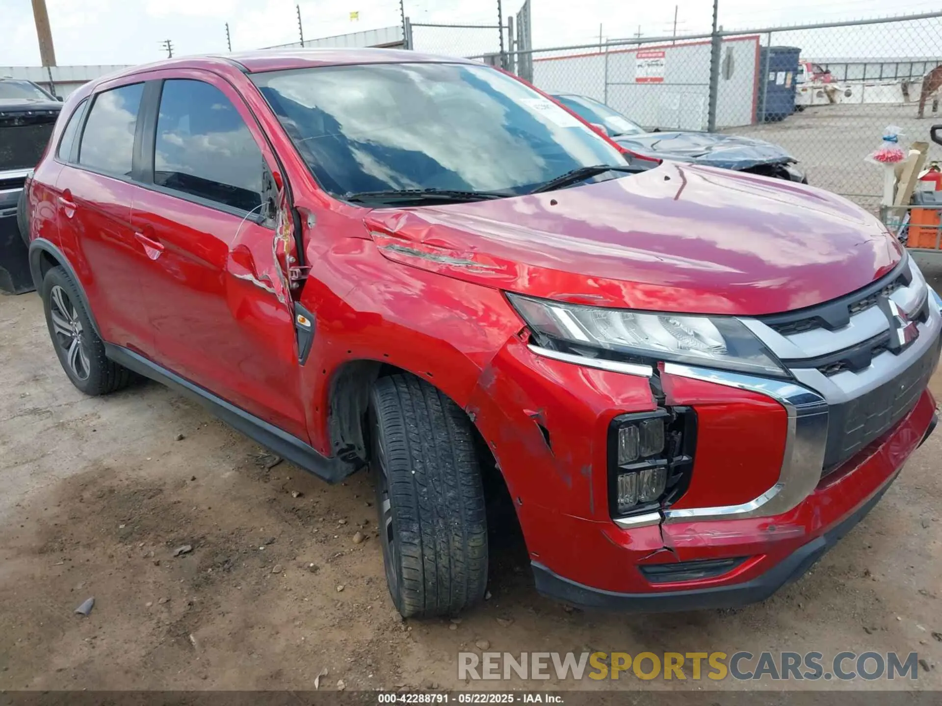 6 Photograph of a damaged car JA4AP3AU7LU001558 MITSUBISHI OUTLANDER SPORT 2020