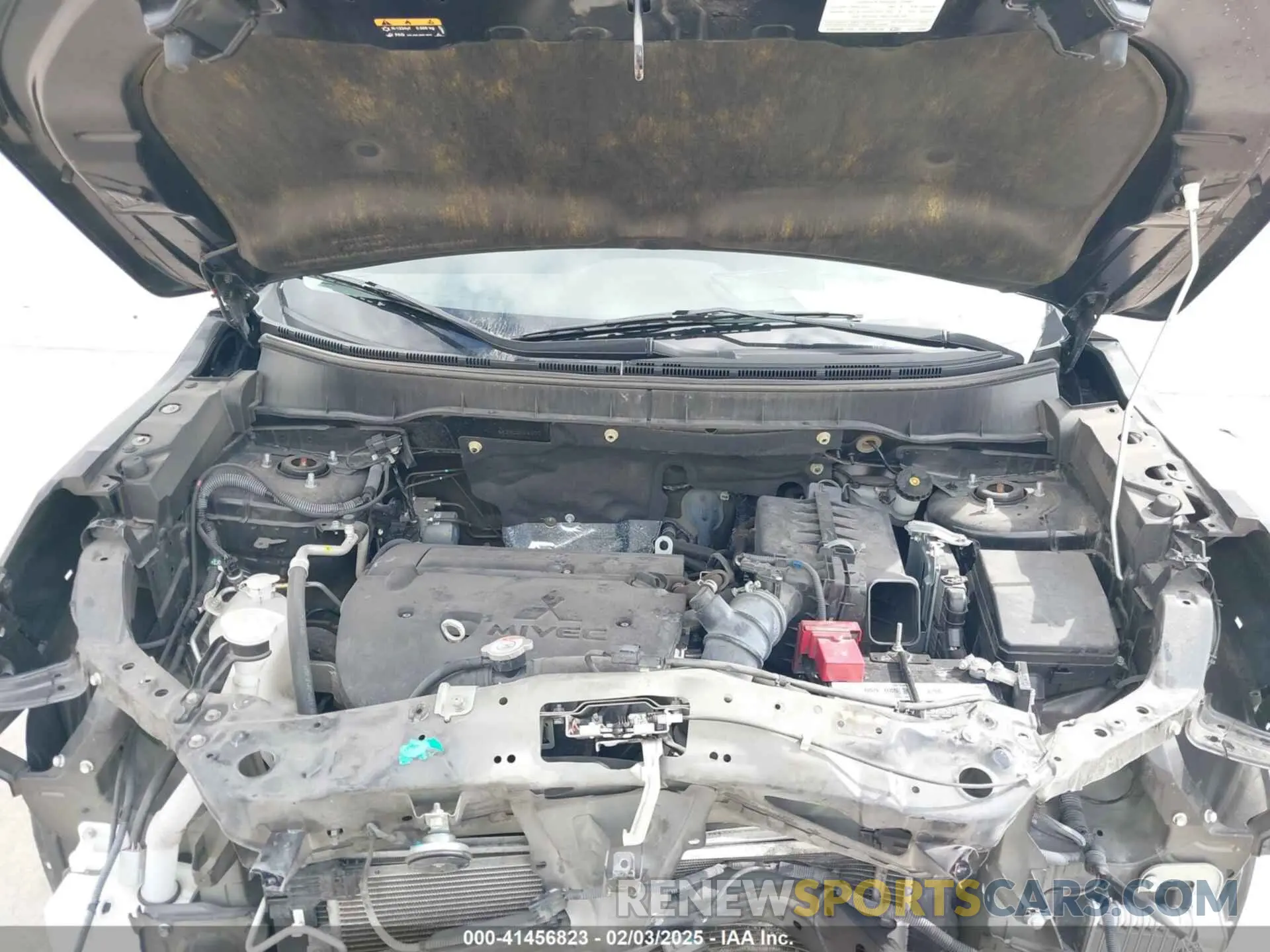 10 Photograph of a damaged car JA4AP3AU7LU006002 MITSUBISHI OUTLANDER SPORT 2020