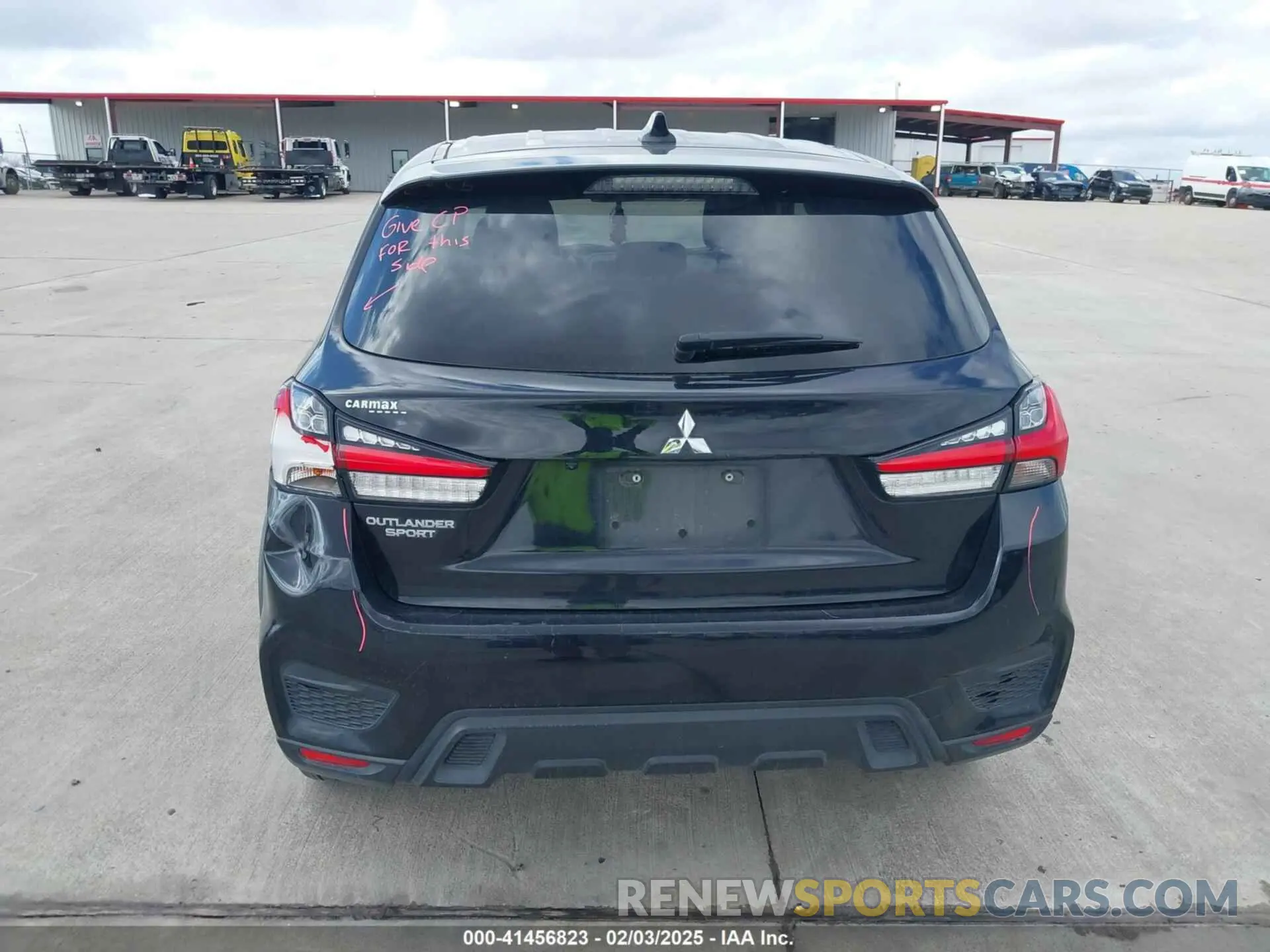 16 Photograph of a damaged car JA4AP3AU7LU006002 MITSUBISHI OUTLANDER SPORT 2020