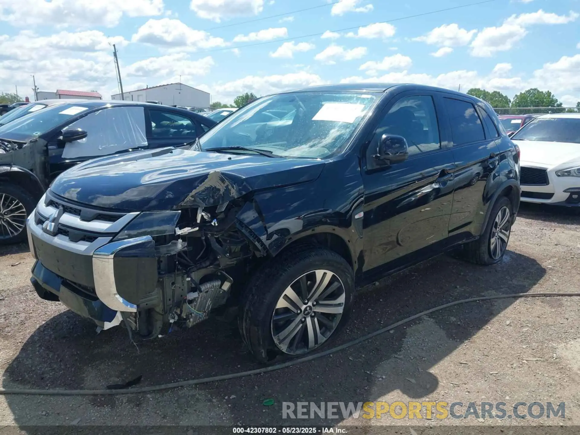 6 Photograph of a damaged car JA4AP3AU8LU005358 MITSUBISHI OUTLANDER SPORT 2020