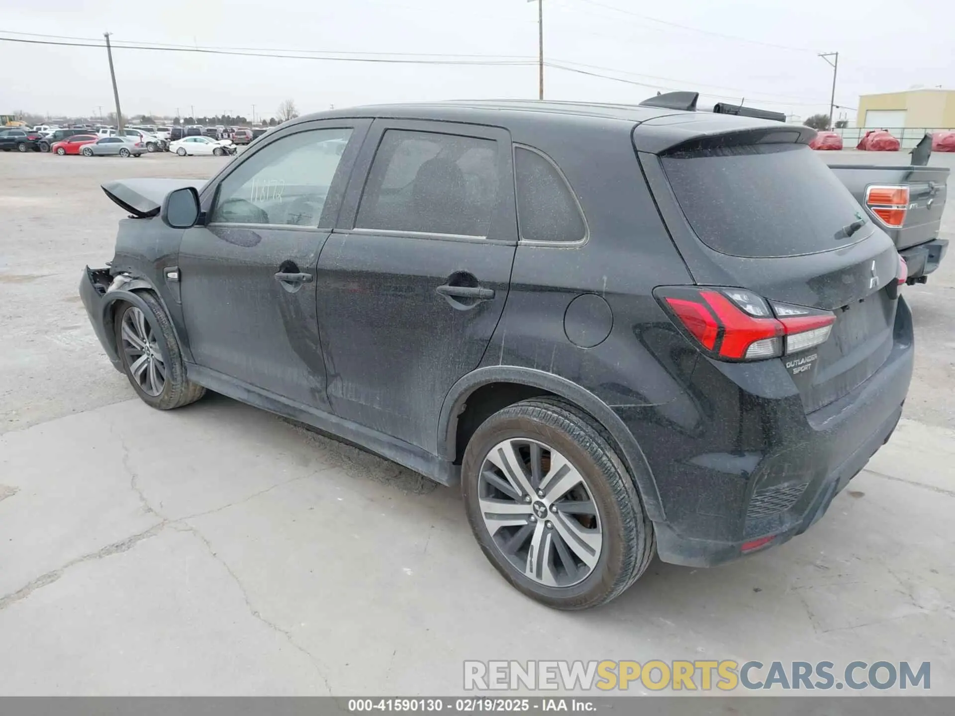 3 Photograph of a damaged car JA4AP3AU8LU021527 MITSUBISHI OUTLANDER SPORT 2020