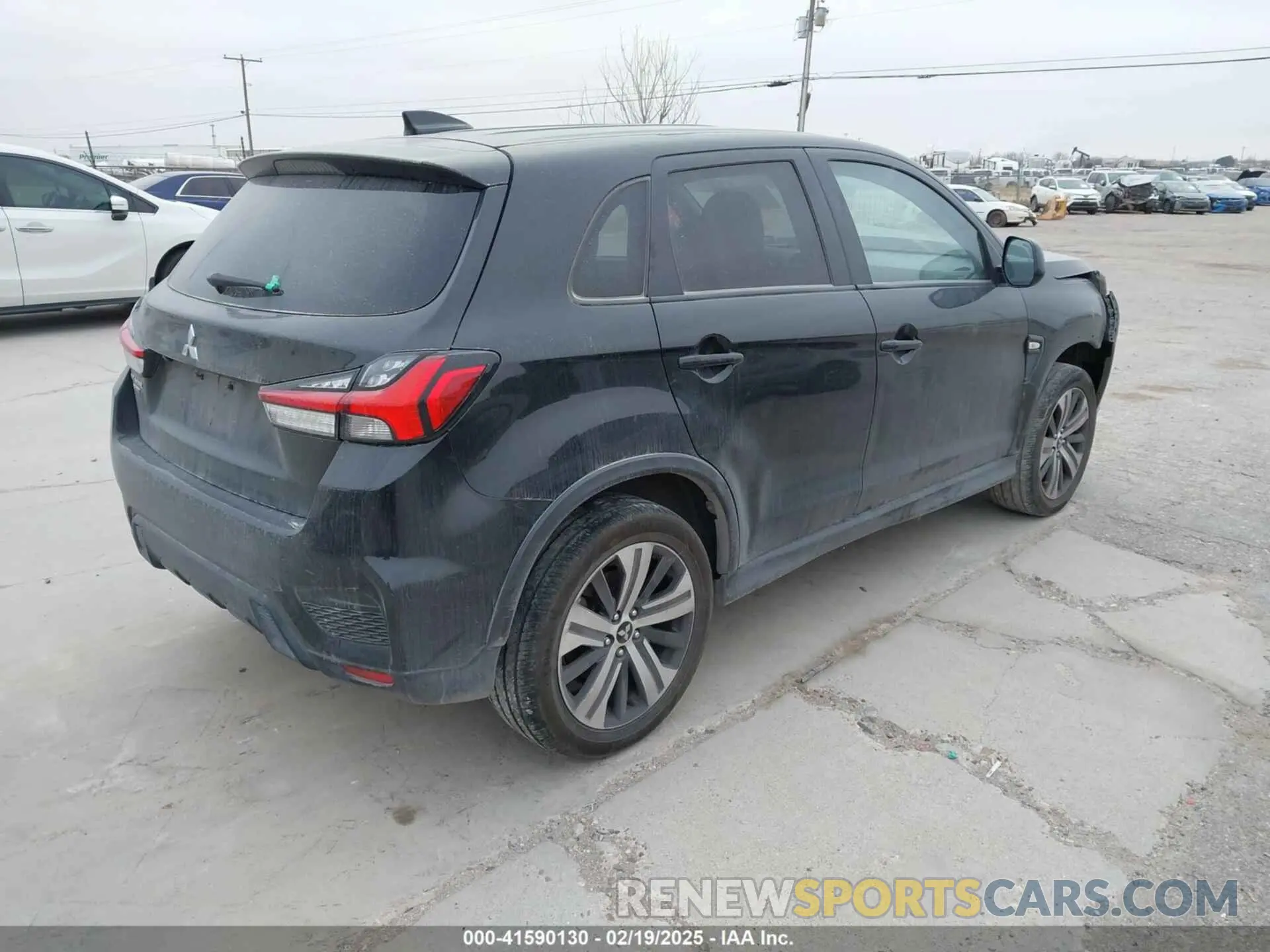 4 Photograph of a damaged car JA4AP3AU8LU021527 MITSUBISHI OUTLANDER SPORT 2020