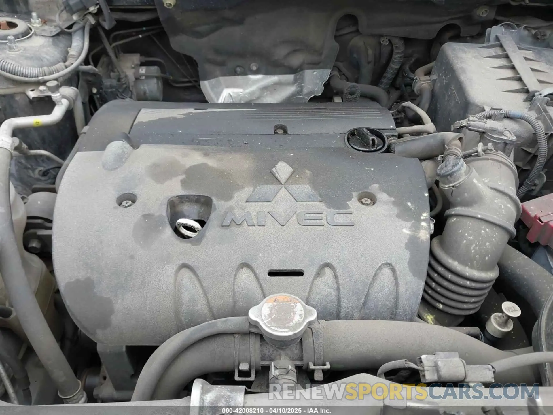 10 Photograph of a damaged car JA4AP3AU9LU011203 MITSUBISHI OUTLANDER SPORT 2020