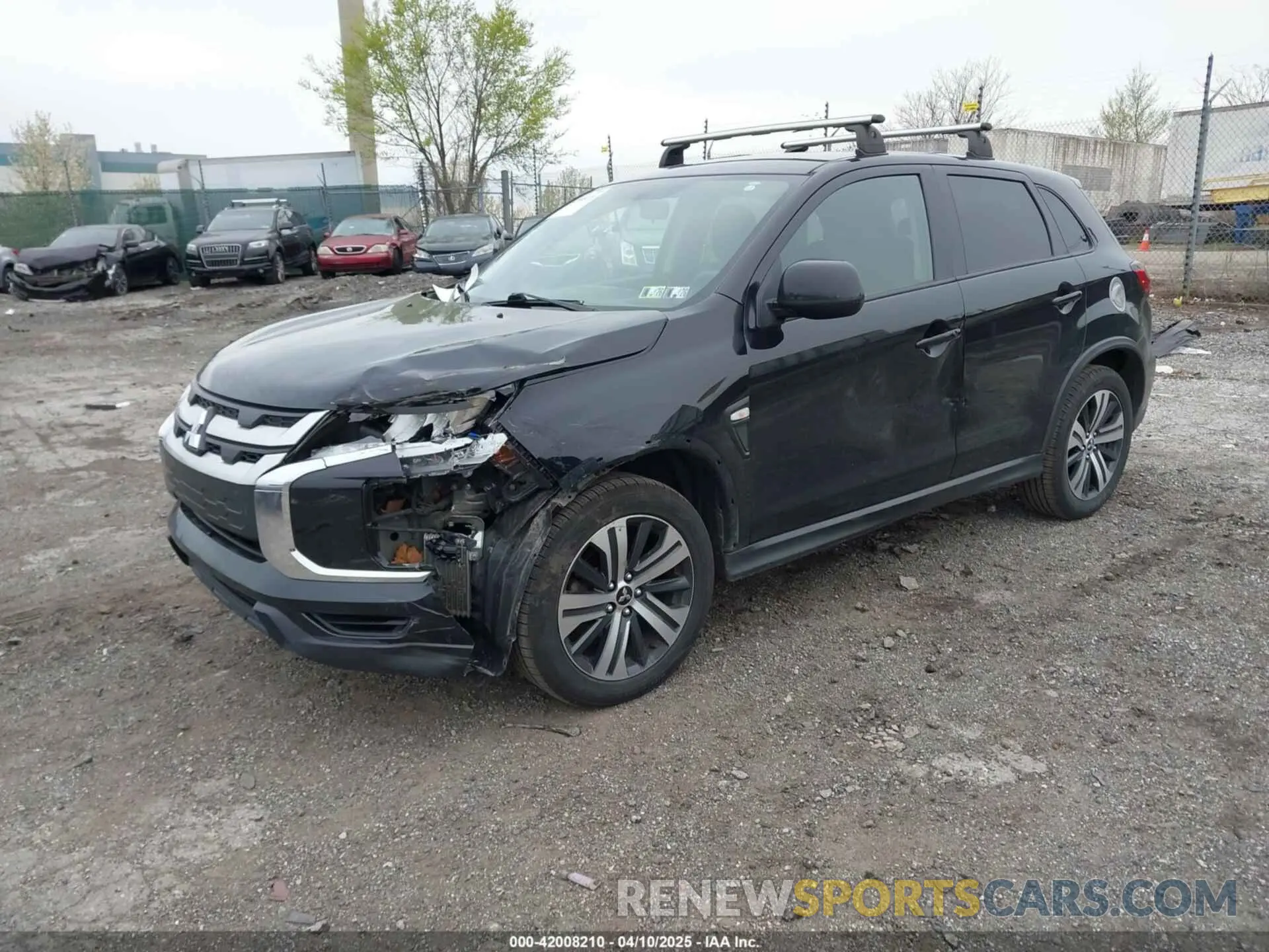 2 Photograph of a damaged car JA4AP3AU9LU011203 MITSUBISHI OUTLANDER SPORT 2020
