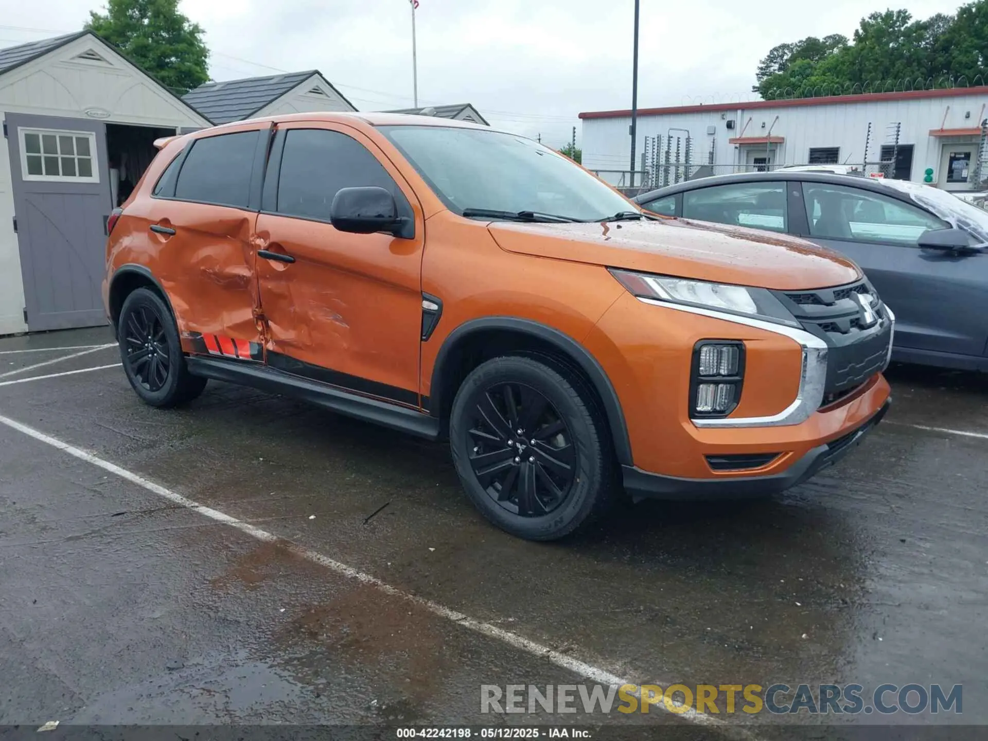 1 Photograph of a damaged car JA4AP3AU9LU031256 MITSUBISHI OUTLANDER SPORT 2020