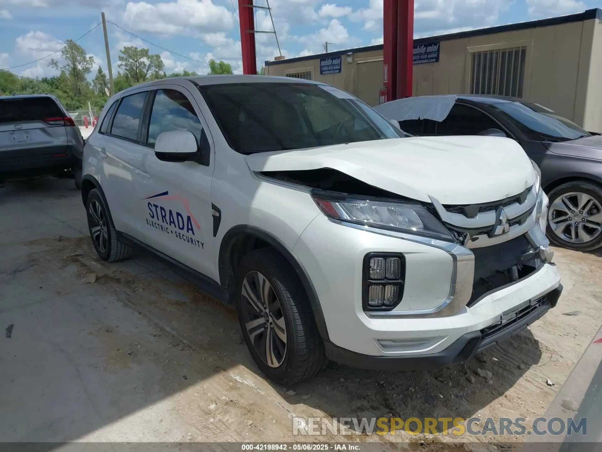 1 Photograph of a damaged car JA4AP3AUXLU008004 MITSUBISHI OUTLANDER SPORT 2020
