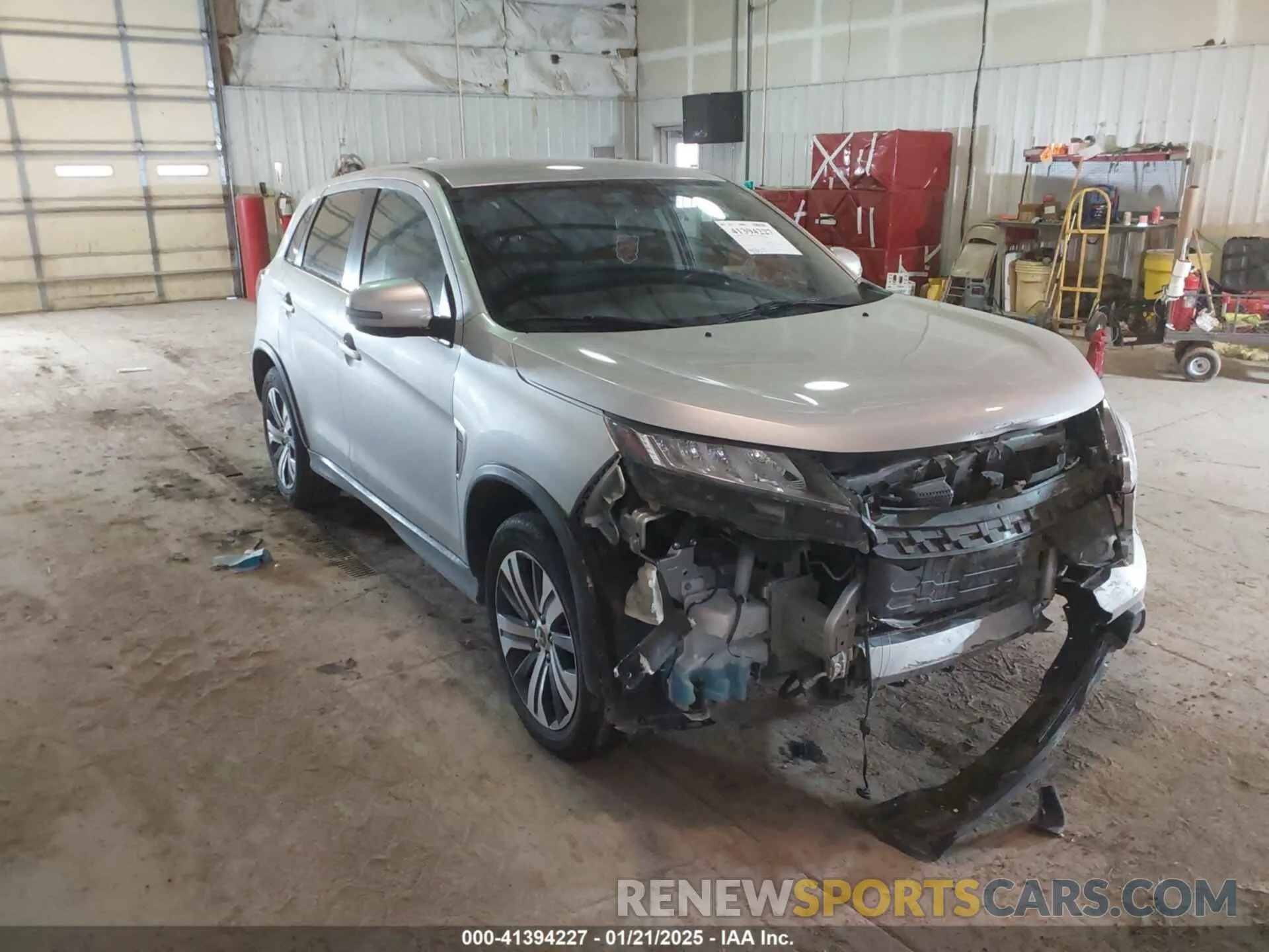 1 Photograph of a damaged car JA4AP4AU0LU029501 MITSUBISHI OUTLANDER SPORT 2020