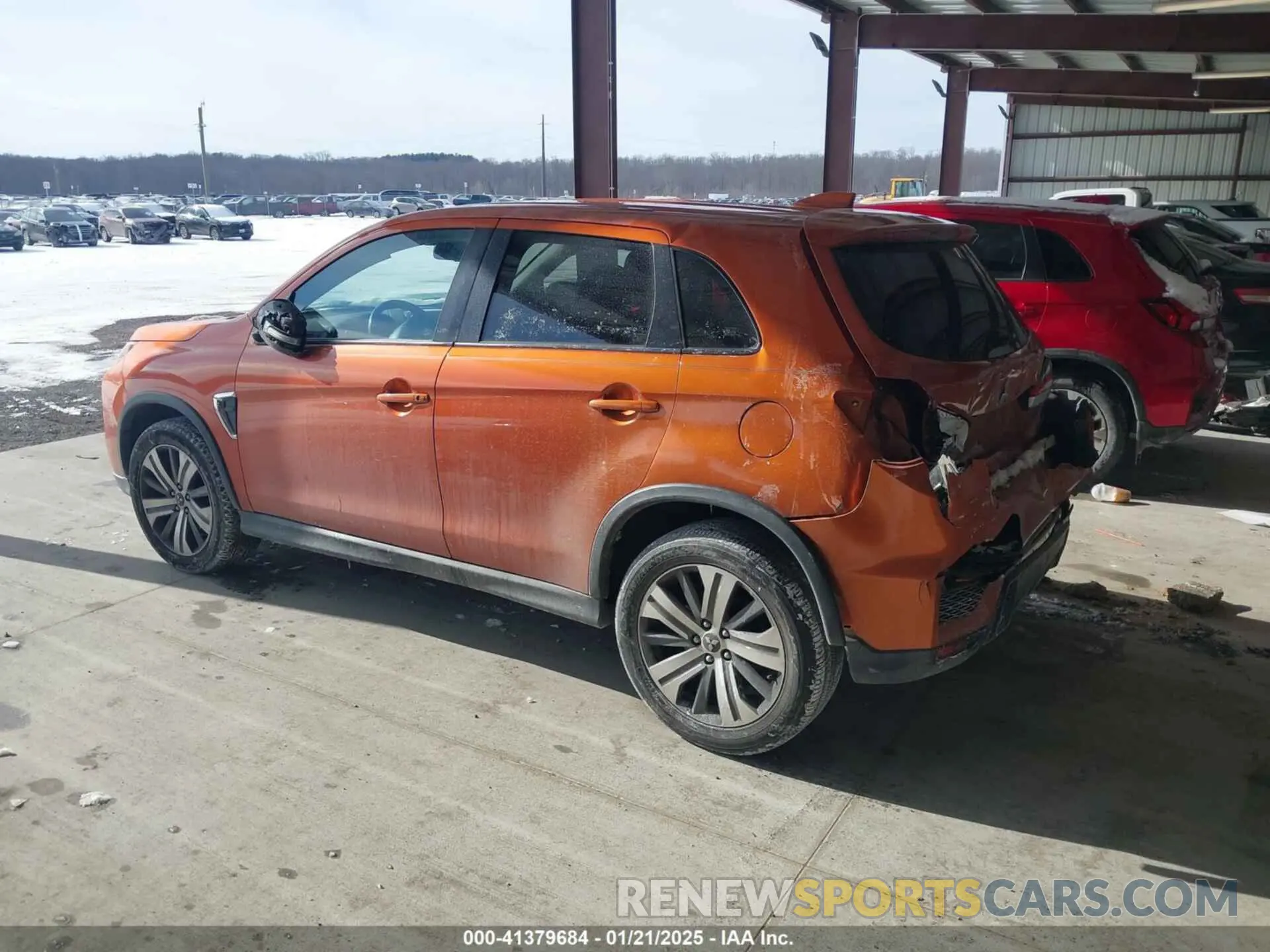 14 Photograph of a damaged car JA4AP4AU1LU028406 MITSUBISHI OUTLANDER SPORT 2020