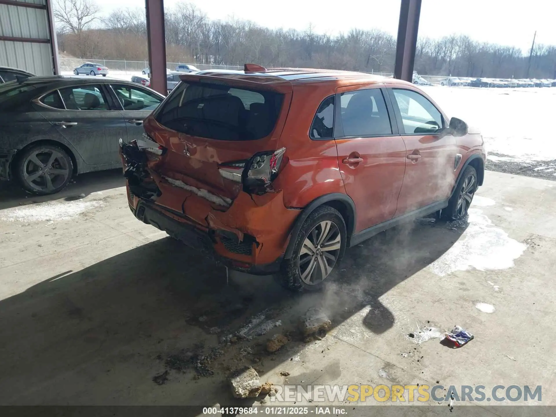 4 Photograph of a damaged car JA4AP4AU1LU028406 MITSUBISHI OUTLANDER SPORT 2020