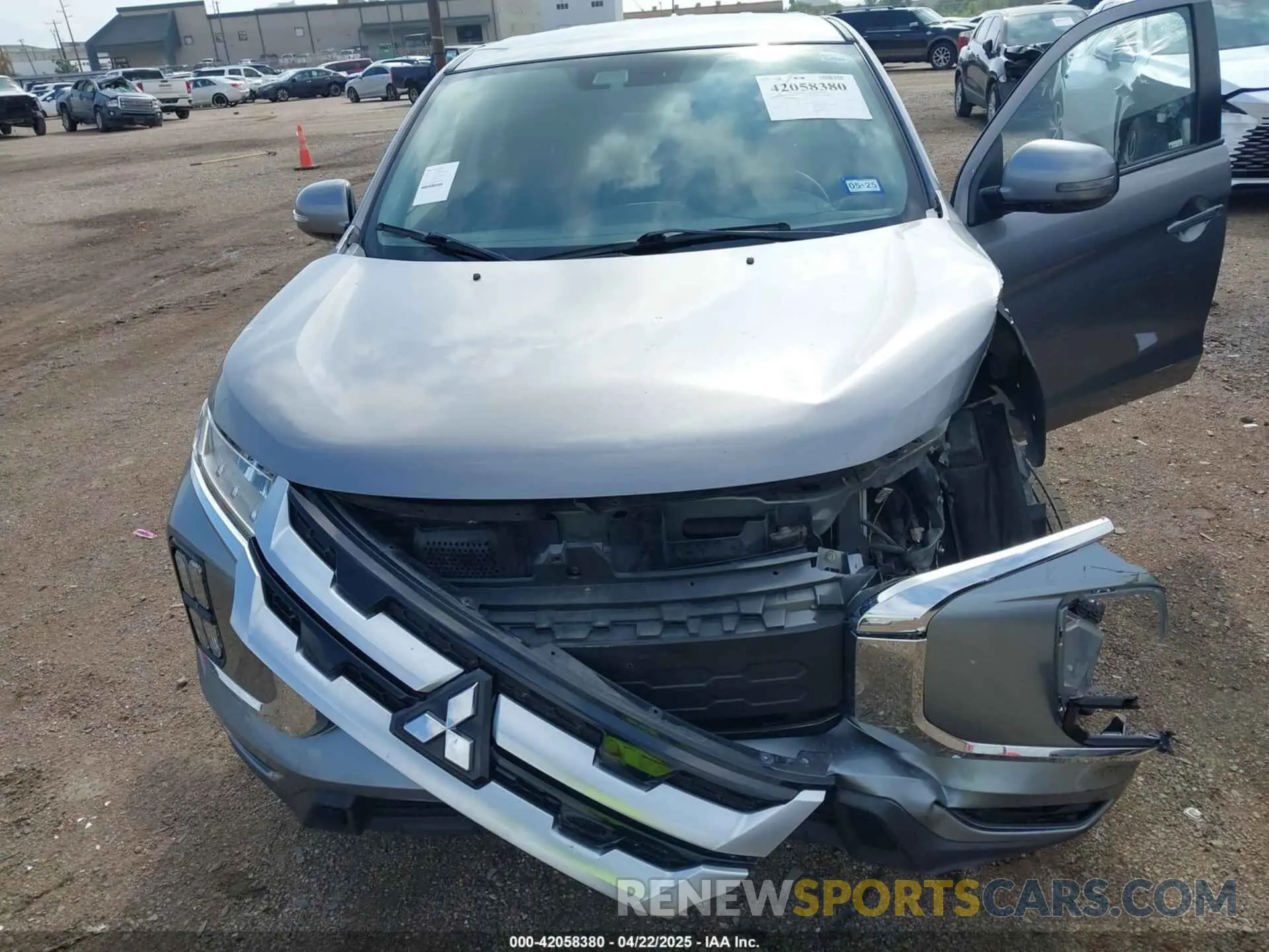 6 Photograph of a damaged car JA4AP4AU1LU028504 MITSUBISHI OUTLANDER SPORT 2020