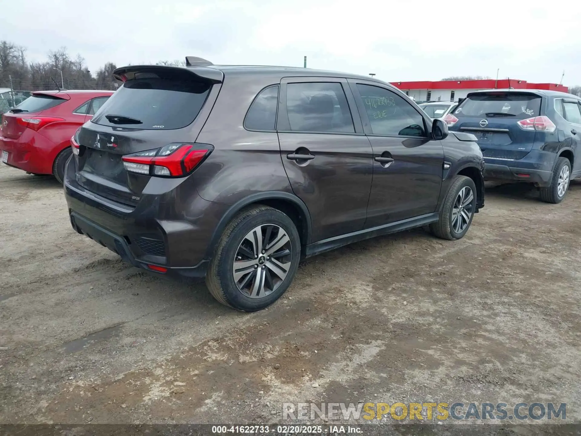 4 Photograph of a damaged car JA4AR3AU0LU029485 MITSUBISHI OUTLANDER SPORT 2020
