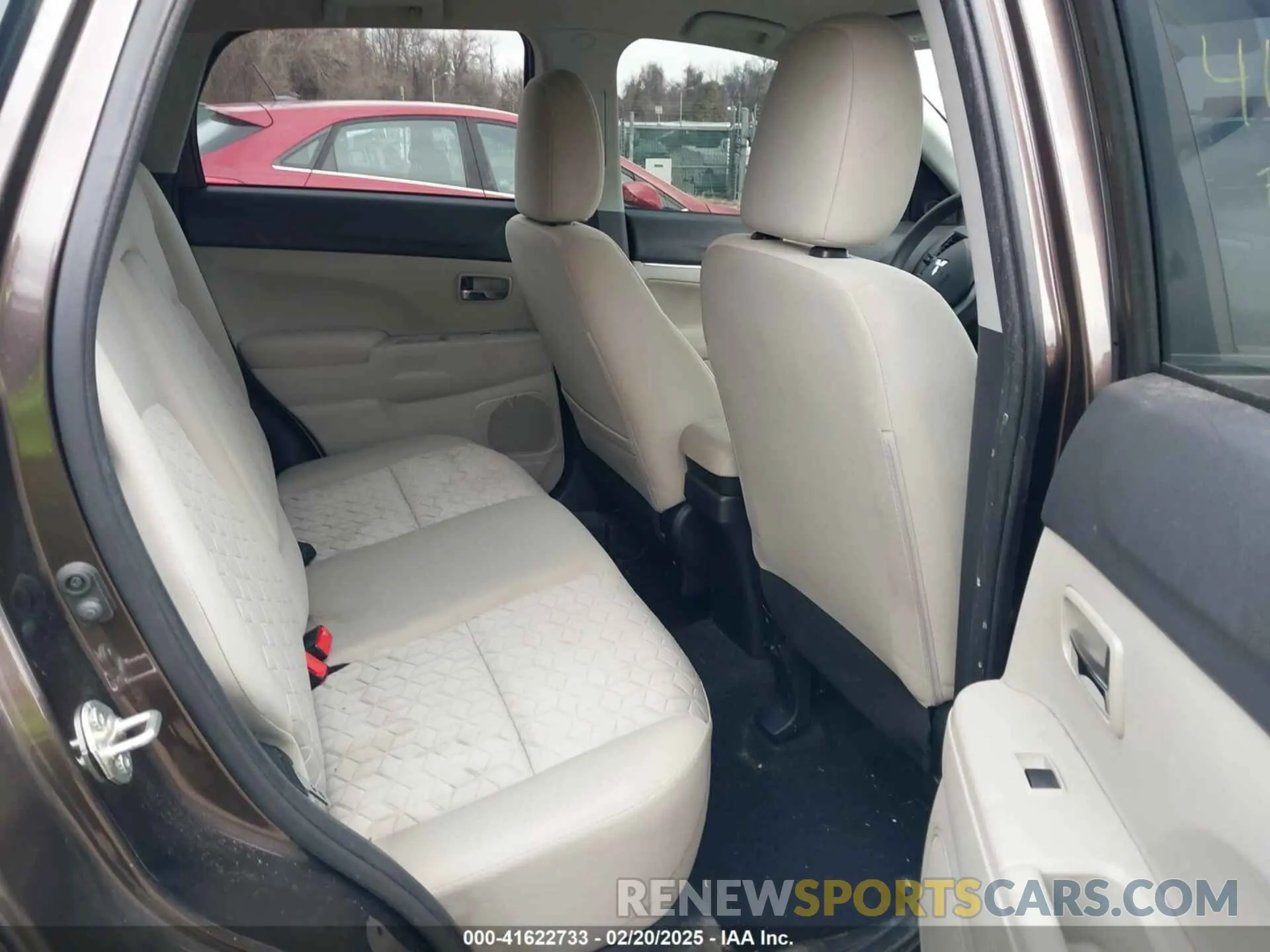 8 Photograph of a damaged car JA4AR3AU0LU029485 MITSUBISHI OUTLANDER SPORT 2020