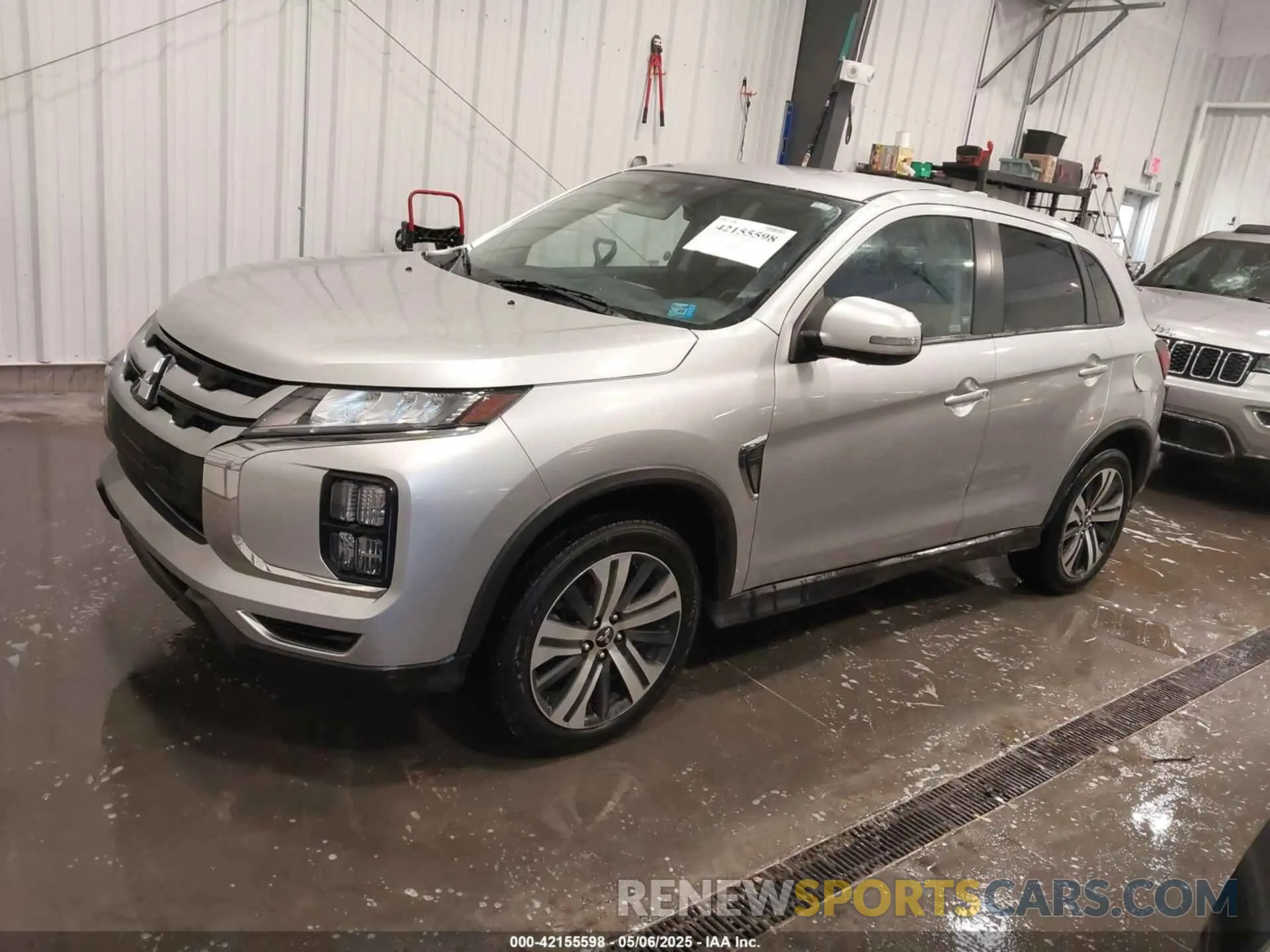 2 Photograph of a damaged car JA4AR3AU1LU020245 MITSUBISHI OUTLANDER SPORT 2020