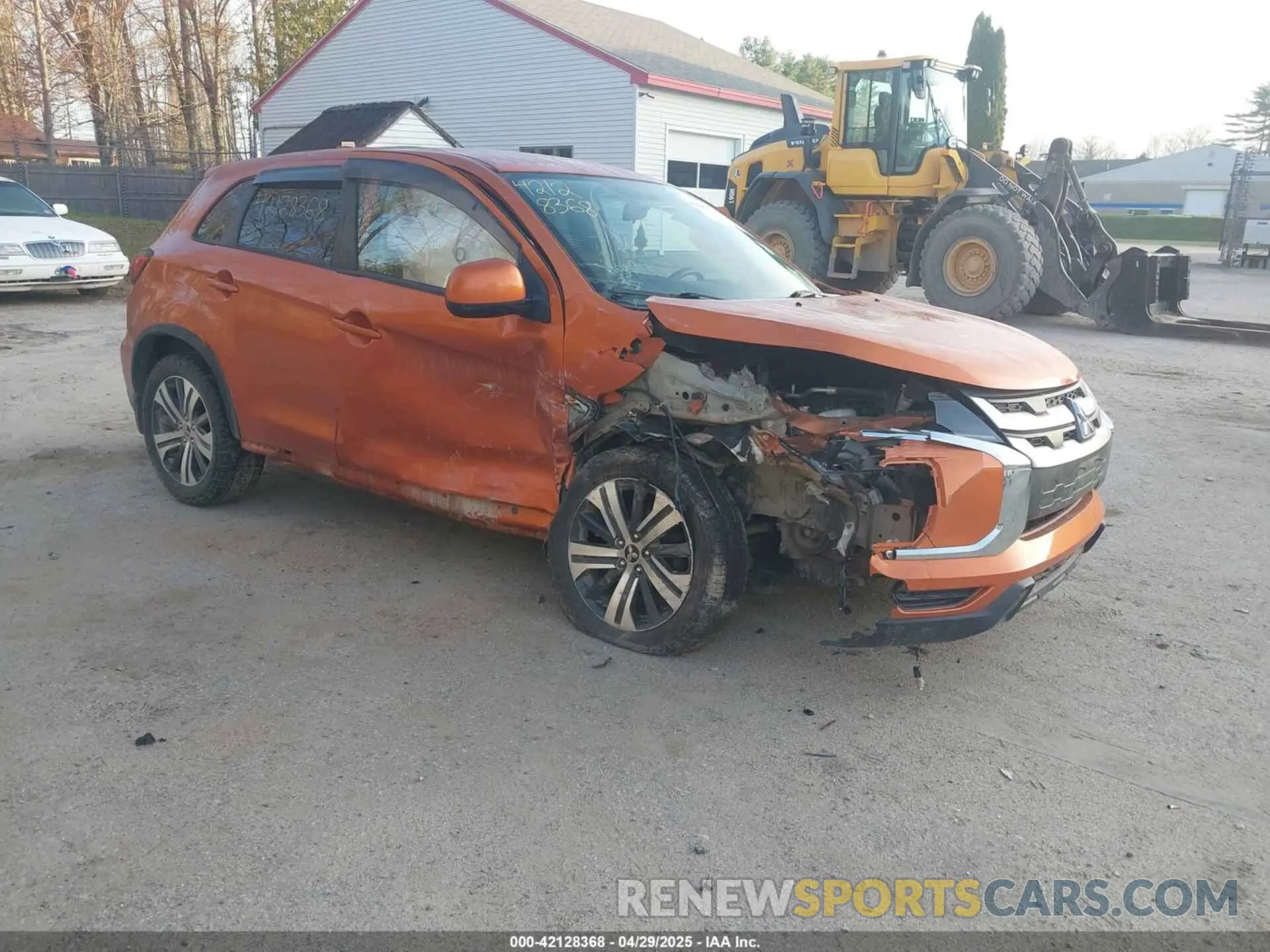 1 Photograph of a damaged car JA4AR3AU2LU000229 MITSUBISHI OUTLANDER SPORT 2020