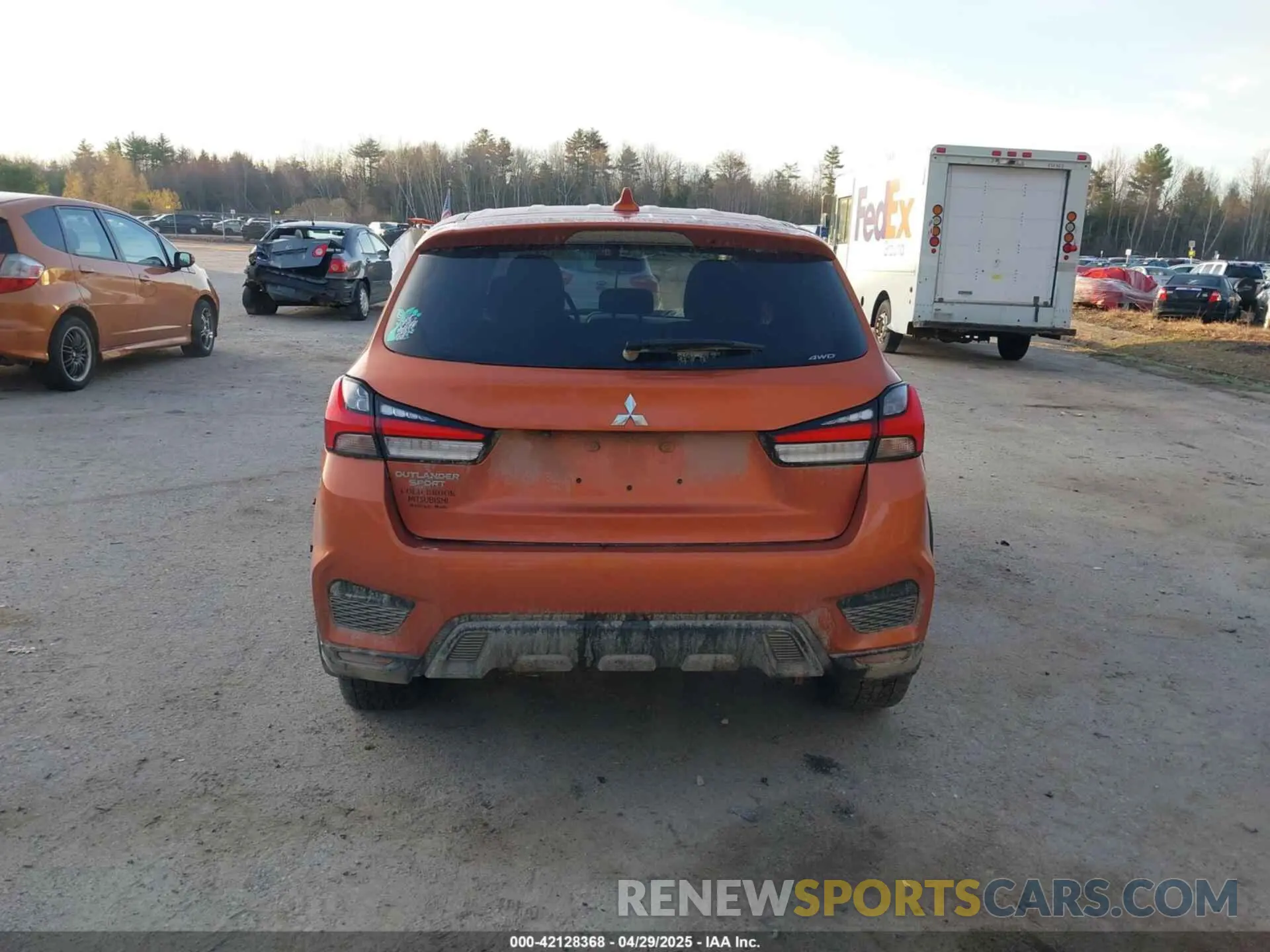 16 Photograph of a damaged car JA4AR3AU2LU000229 MITSUBISHI OUTLANDER SPORT 2020