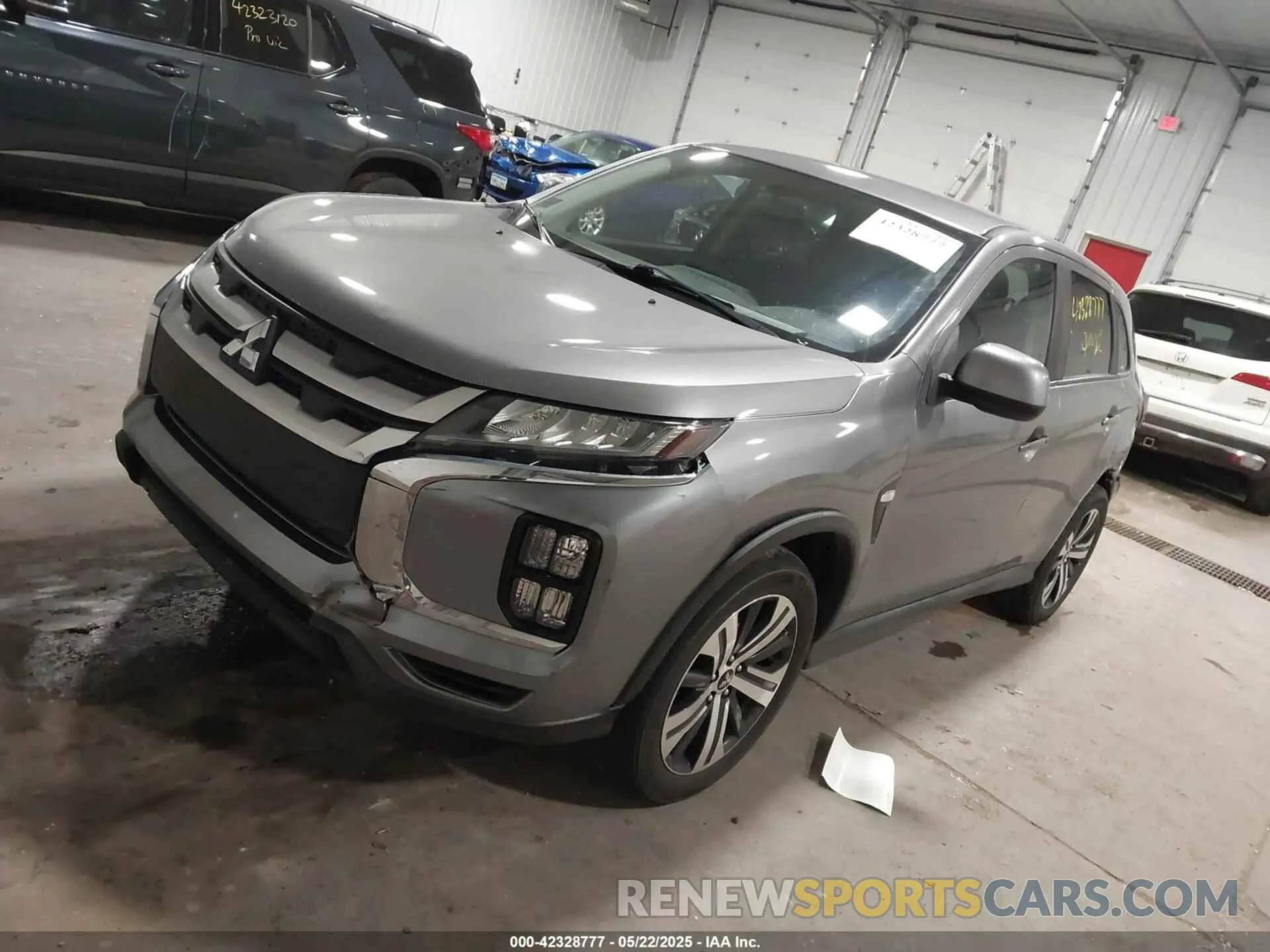 2 Photograph of a damaged car JA4AR3AU2LU016320 MITSUBISHI OUTLANDER SPORT 2020