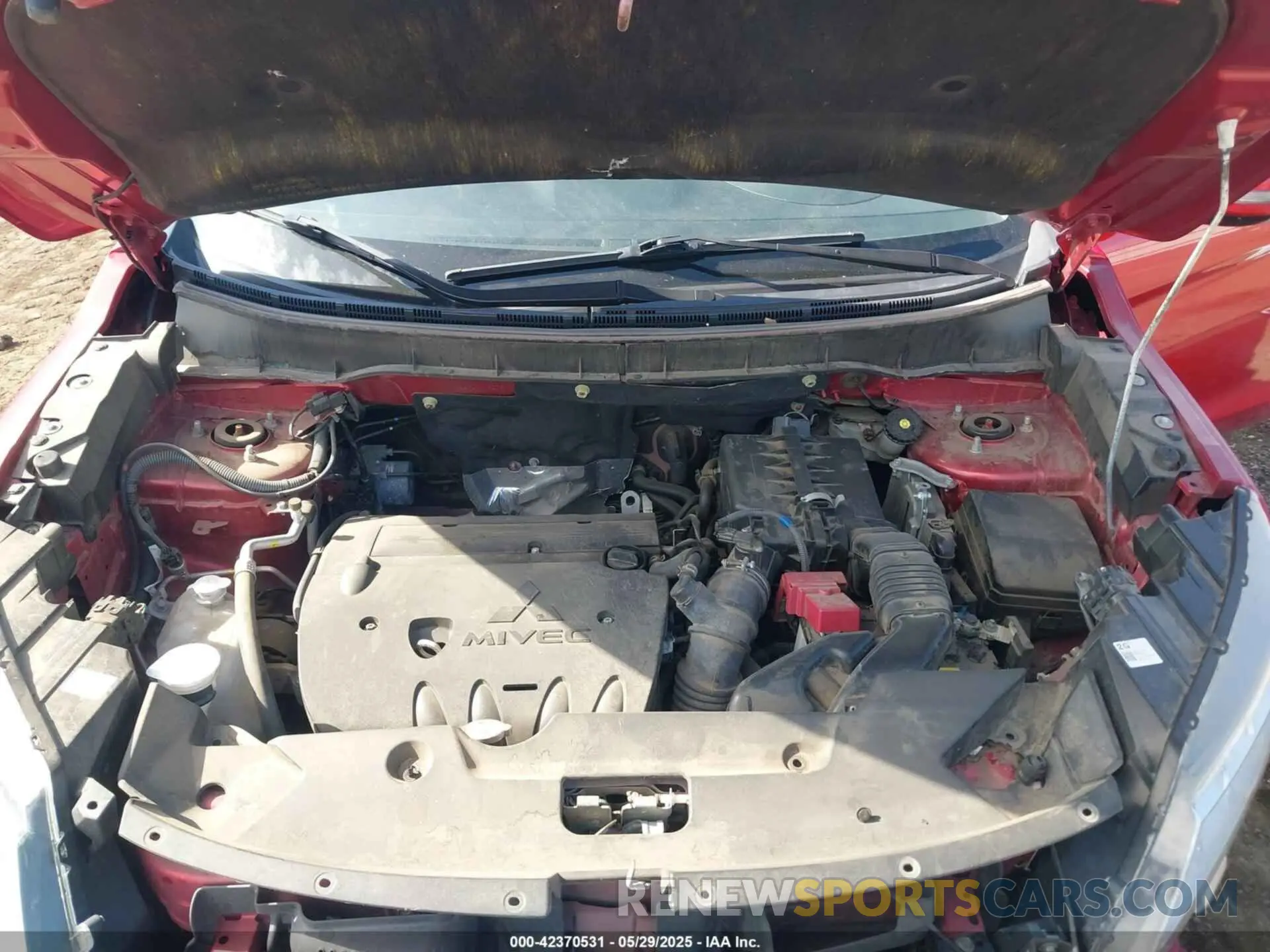 10 Photograph of a damaged car JA4AR3AU2LU019279 MITSUBISHI OUTLANDER SPORT 2020