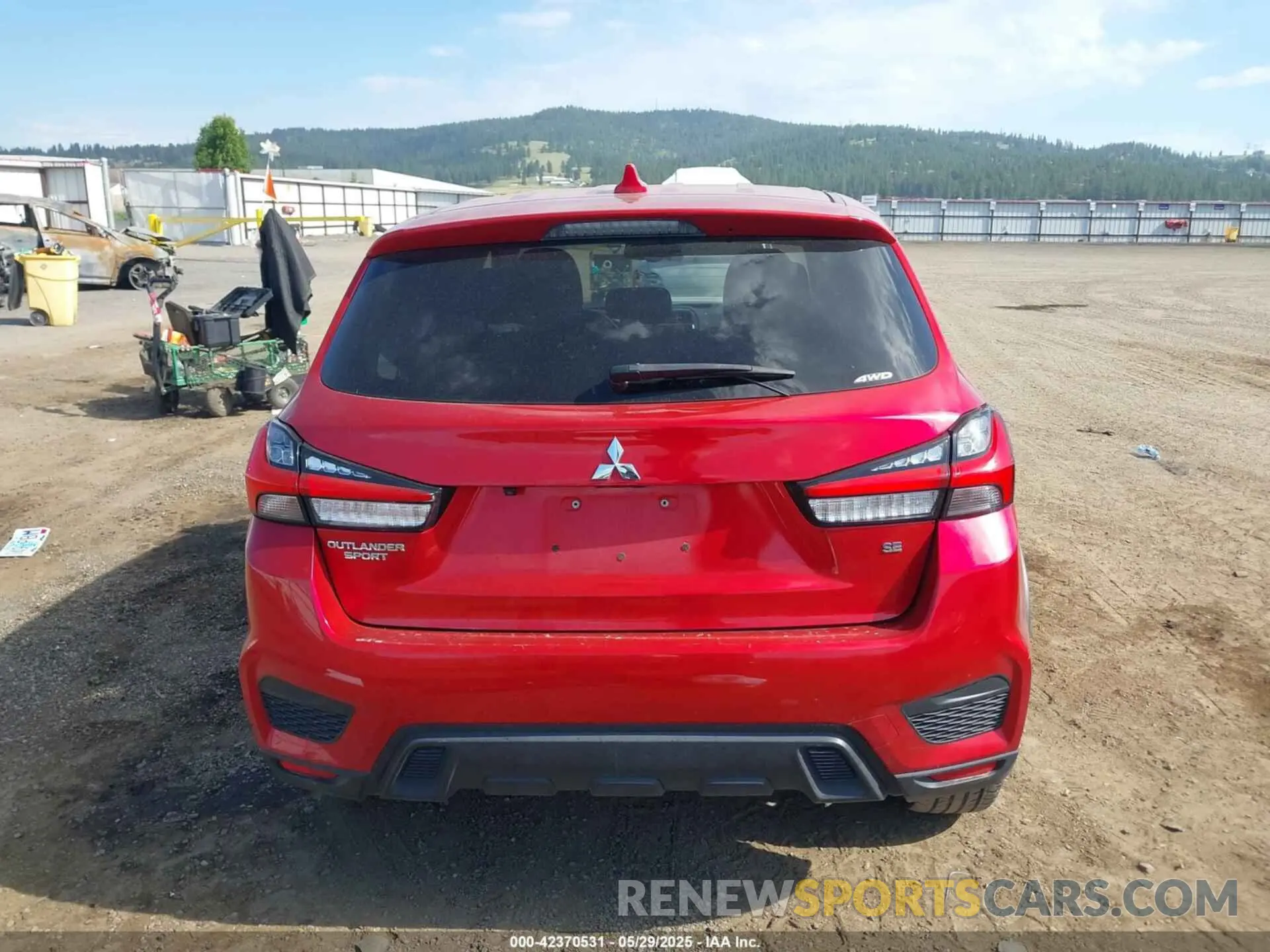 16 Photograph of a damaged car JA4AR3AU2LU019279 MITSUBISHI OUTLANDER SPORT 2020