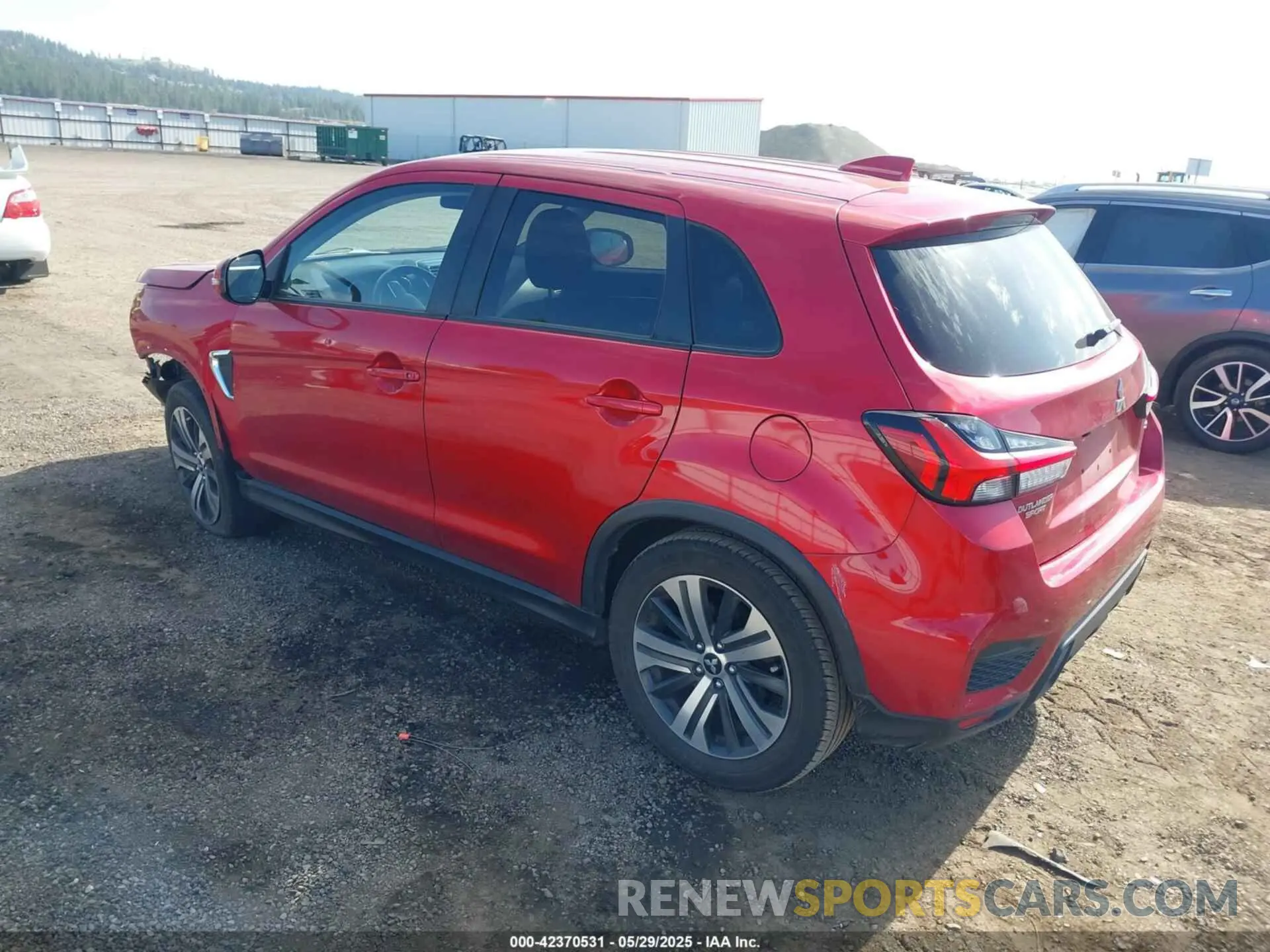 3 Photograph of a damaged car JA4AR3AU2LU019279 MITSUBISHI OUTLANDER SPORT 2020