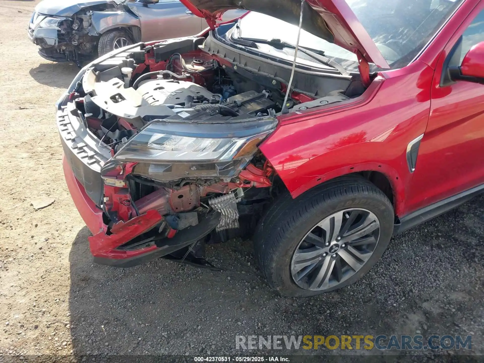 6 Photograph of a damaged car JA4AR3AU2LU019279 MITSUBISHI OUTLANDER SPORT 2020