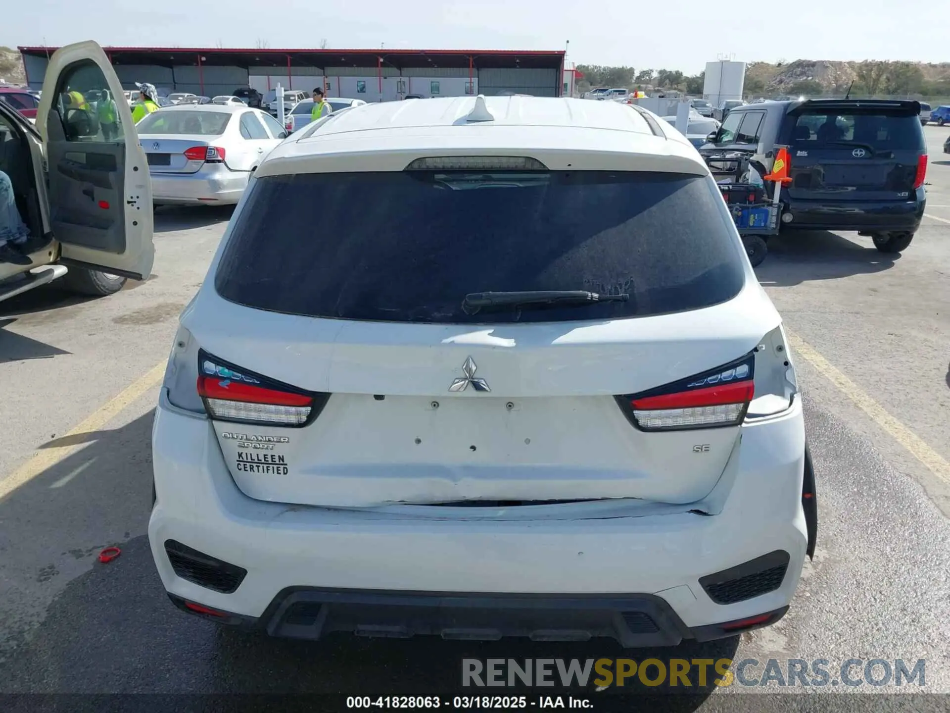 16 Photograph of a damaged car JA4AR3AU5LU010429 MITSUBISHI OUTLANDER SPORT 2020