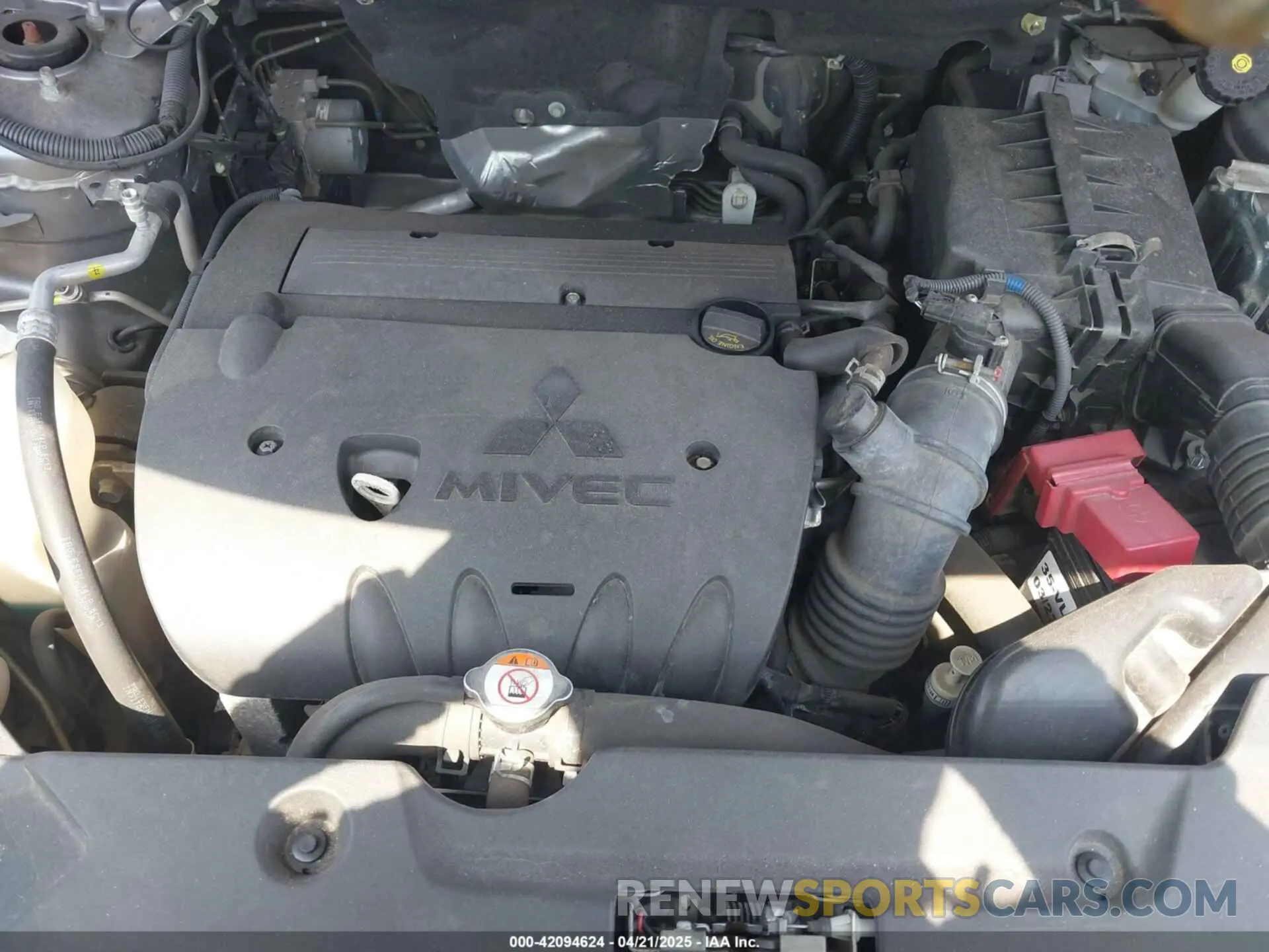 10 Photograph of a damaged car JA4AR3AU5LU016702 MITSUBISHI OUTLANDER SPORT 2020