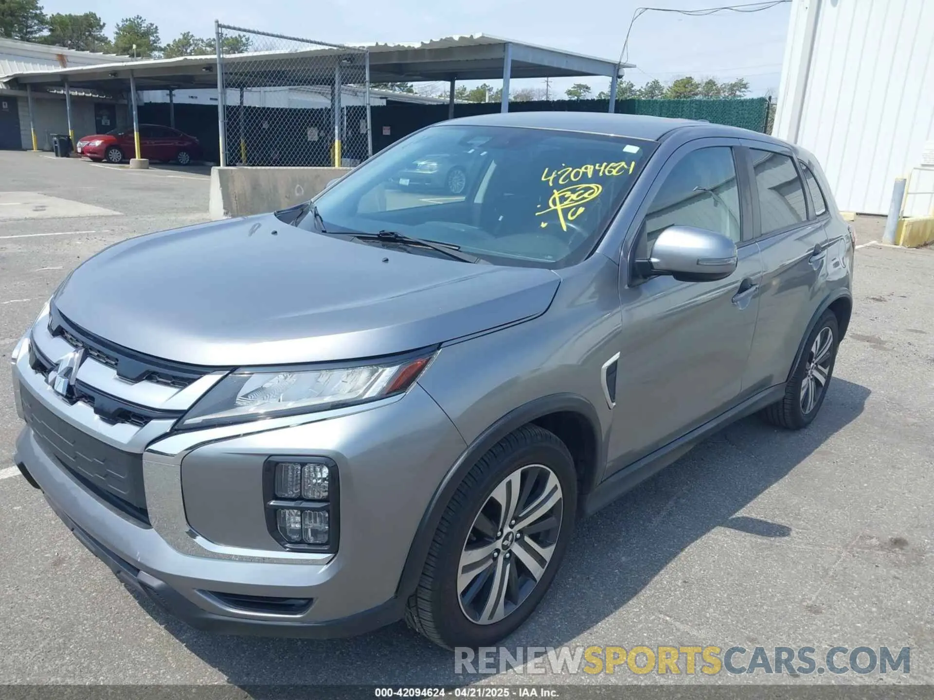 2 Photograph of a damaged car JA4AR3AU5LU016702 MITSUBISHI OUTLANDER SPORT 2020