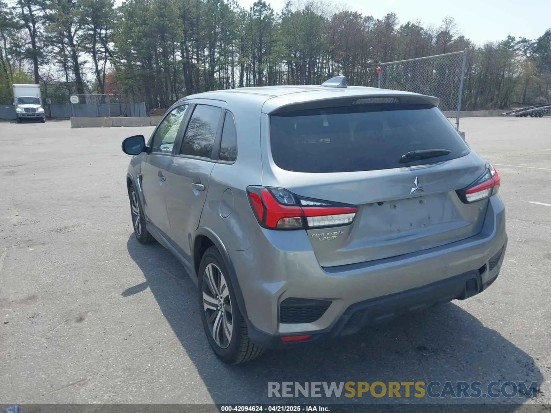 3 Photograph of a damaged car JA4AR3AU5LU016702 MITSUBISHI OUTLANDER SPORT 2020