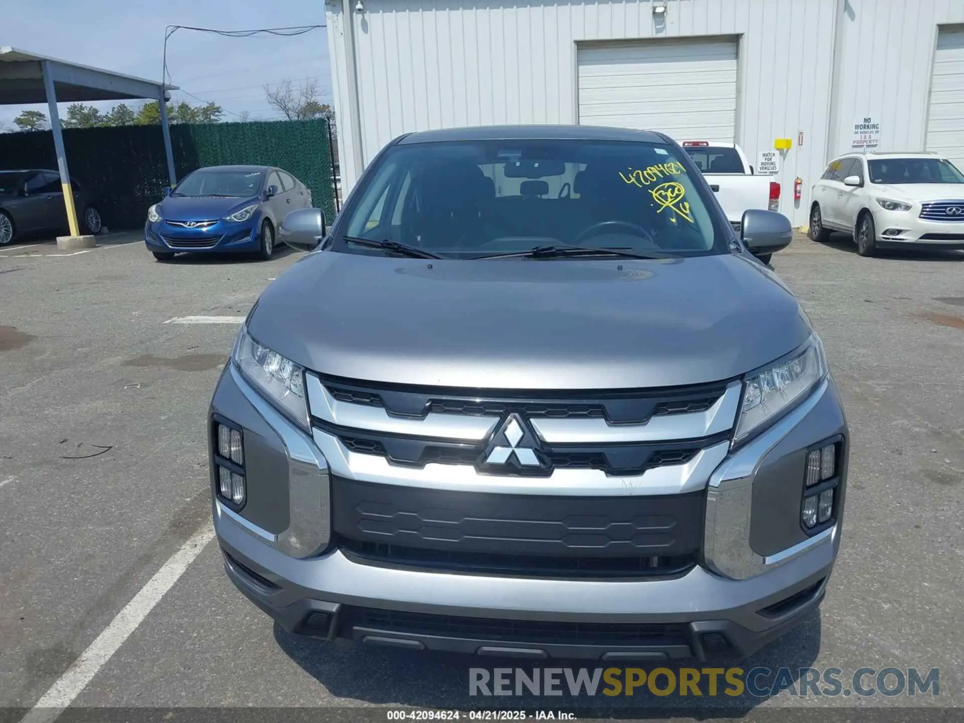 6 Photograph of a damaged car JA4AR3AU5LU016702 MITSUBISHI OUTLANDER SPORT 2020