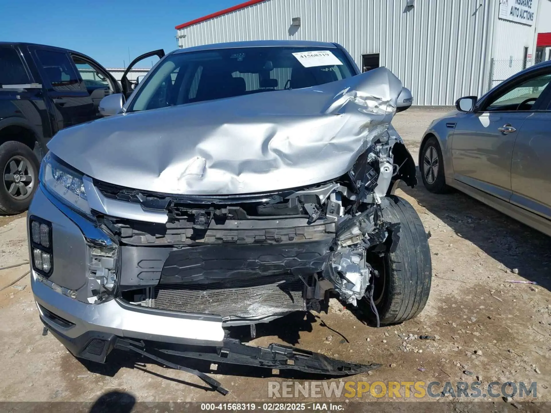 6 Photograph of a damaged car JA4AR3AU6LU019365 MITSUBISHI OUTLANDER SPORT 2020