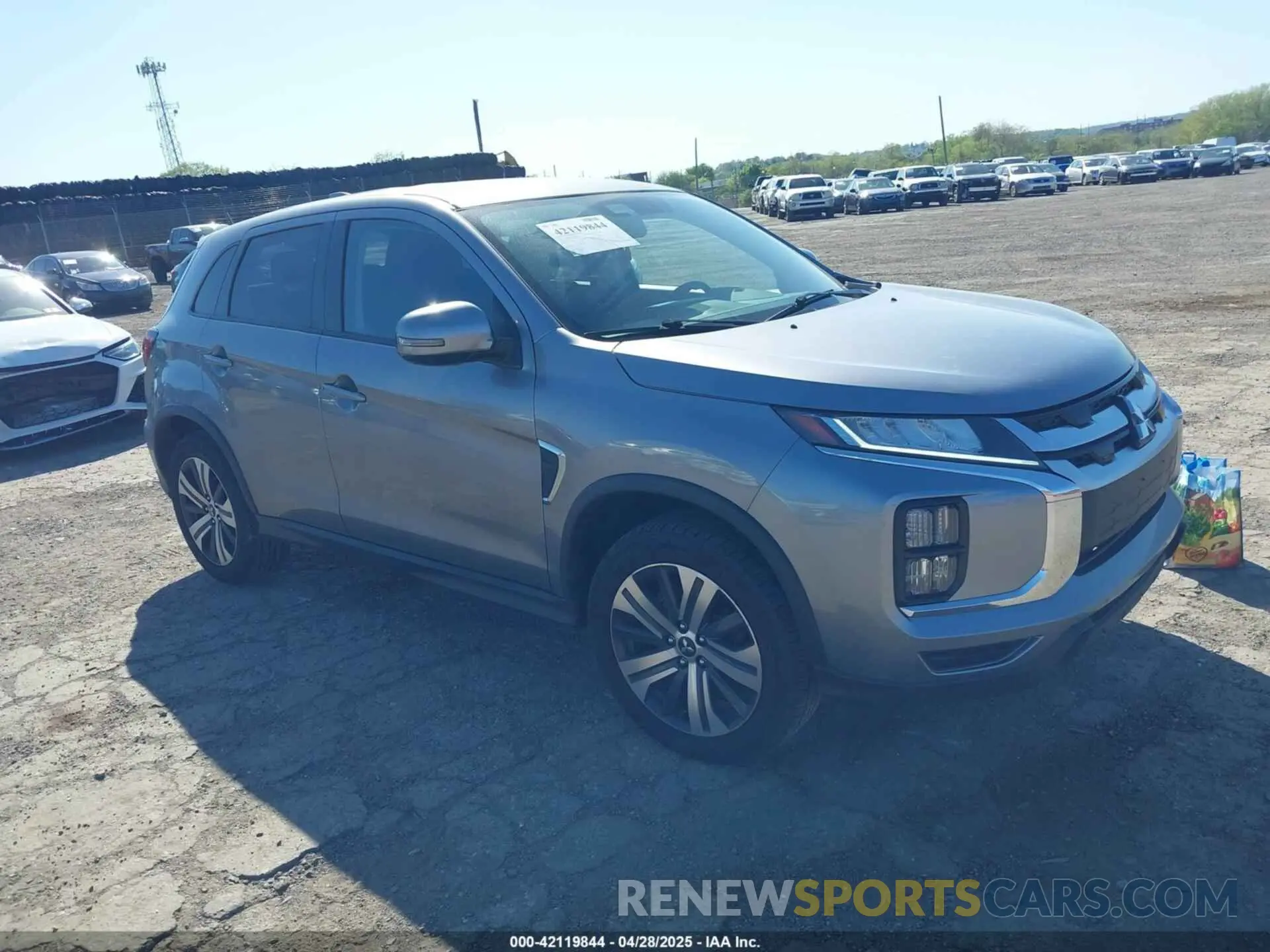 1 Photograph of a damaged car JA4AR3AU6LU023903 MITSUBISHI OUTLANDER SPORT 2020