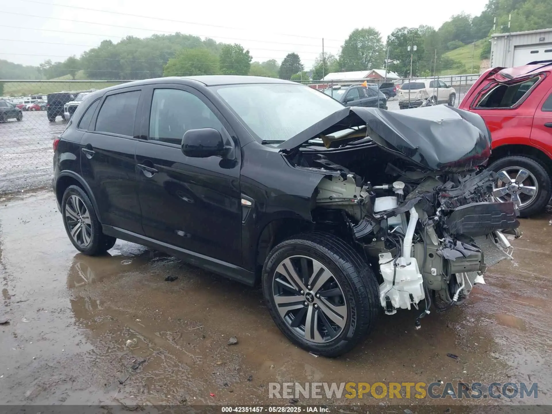 1 Photograph of a damaged car JA4AR3AU6LU026669 MITSUBISHI OUTLANDER SPORT 2020
